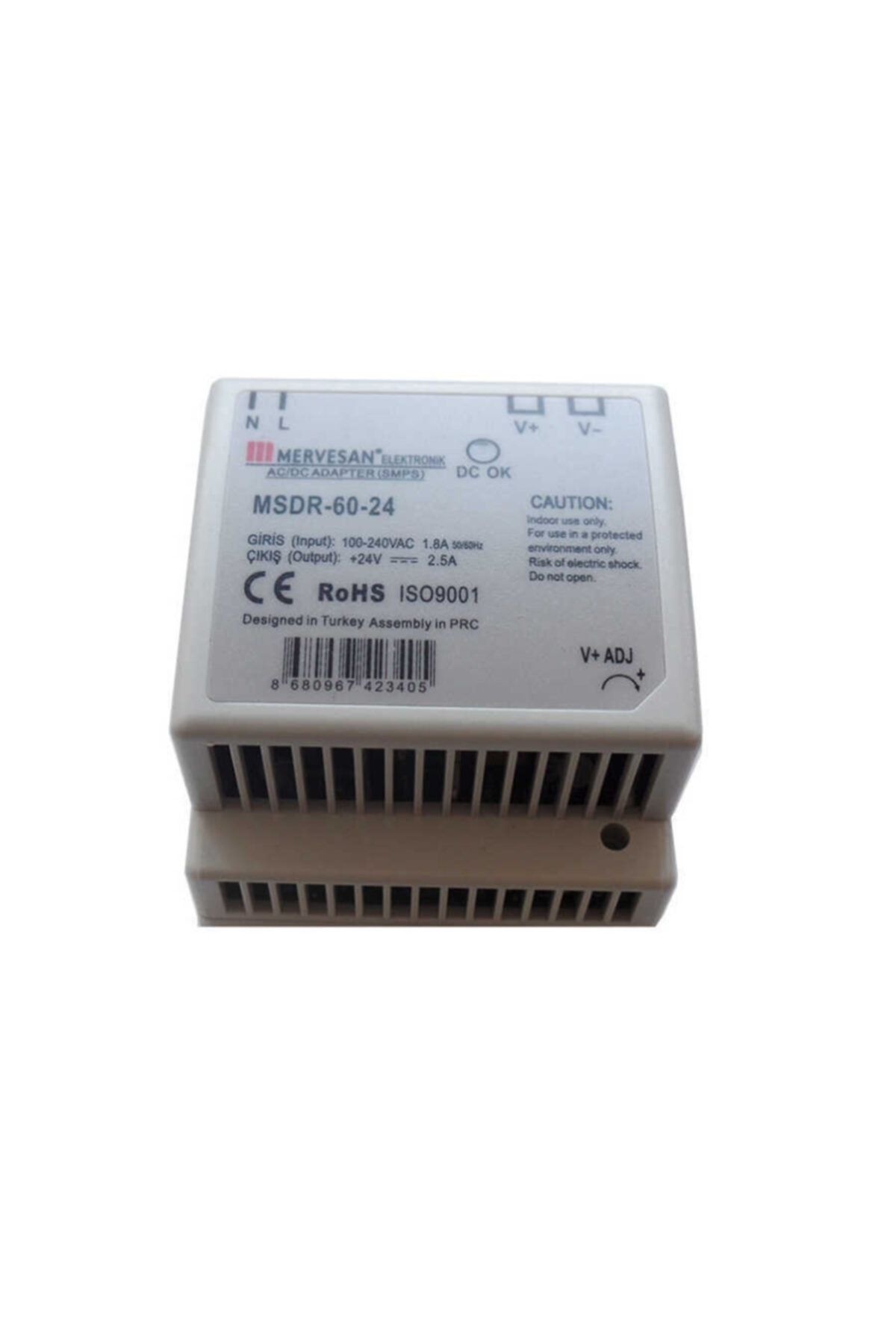 Mervesan Msdr-60-24 60w 24vdc Ray Tipi Ac/dc Adap