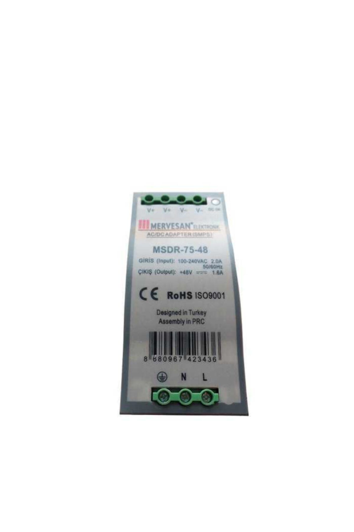 Mervesan Msdr-75-48 75w 48vdc Ray Tipi Ac,dc Adap