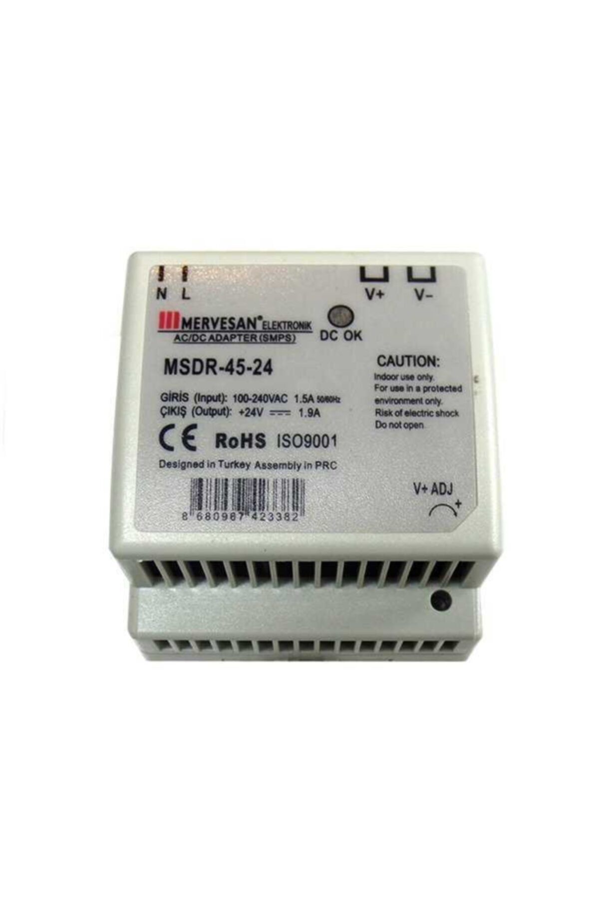 Mervesan Msdr-45-24 45w 24vdc Ray Tipi Ac/dc Adap
