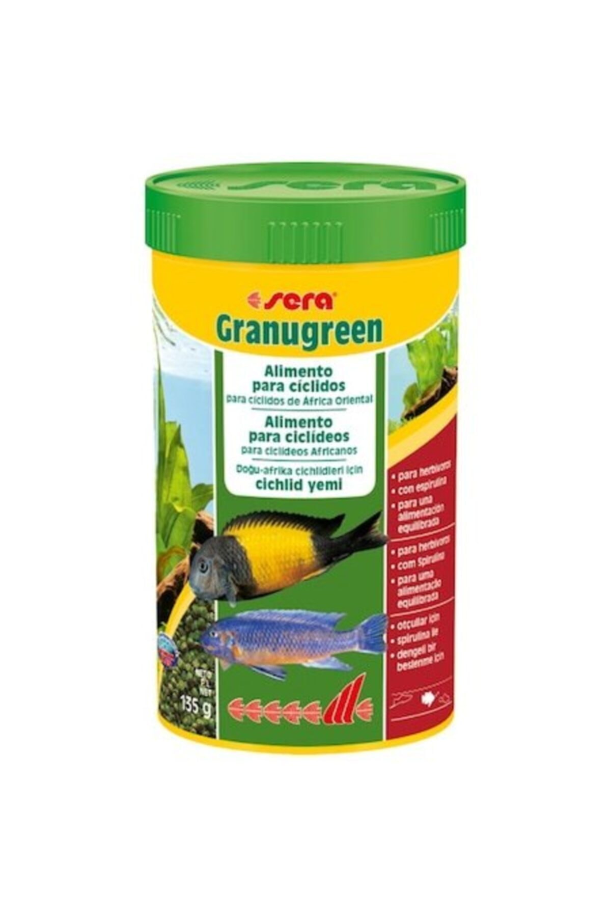 SERA Granugreen Granül Balık Yemi - 250 Ml