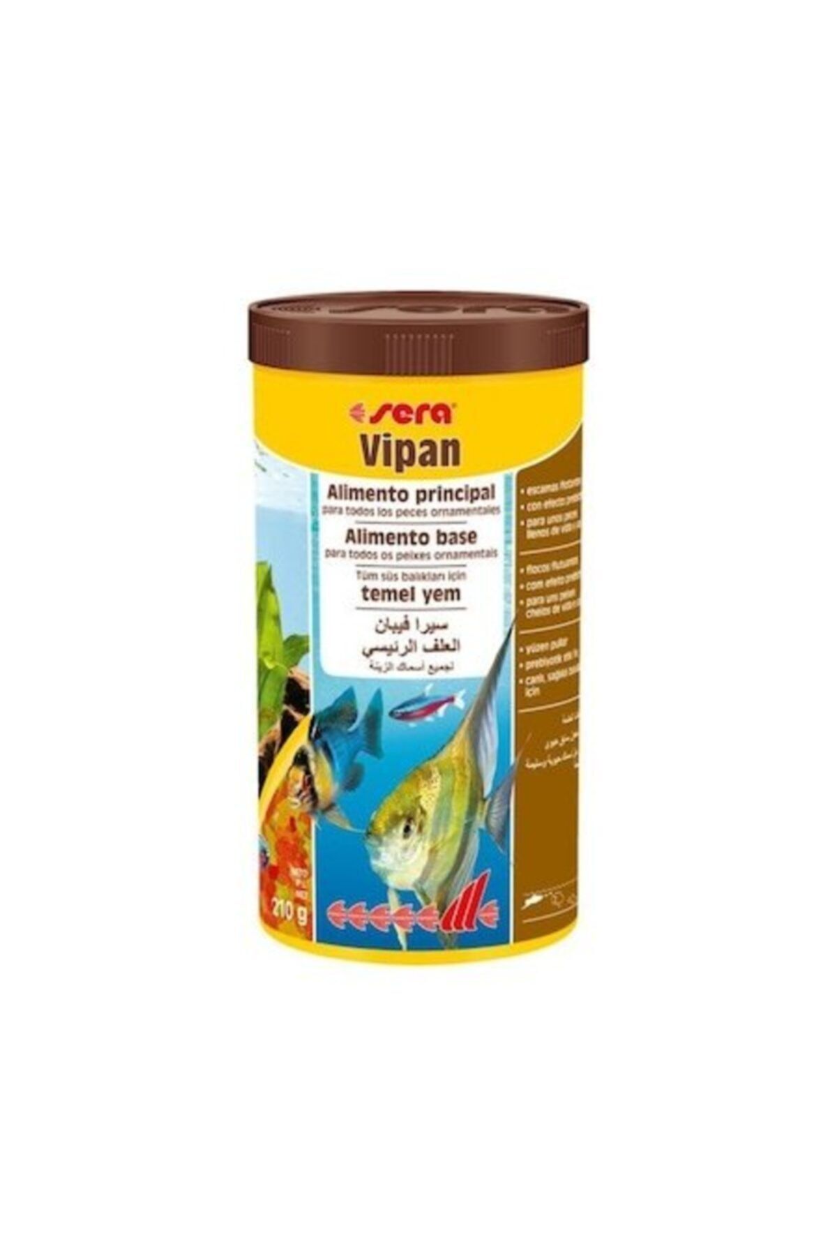 SERA Vipan Large Flakes Balık Yemi 1000 Ml