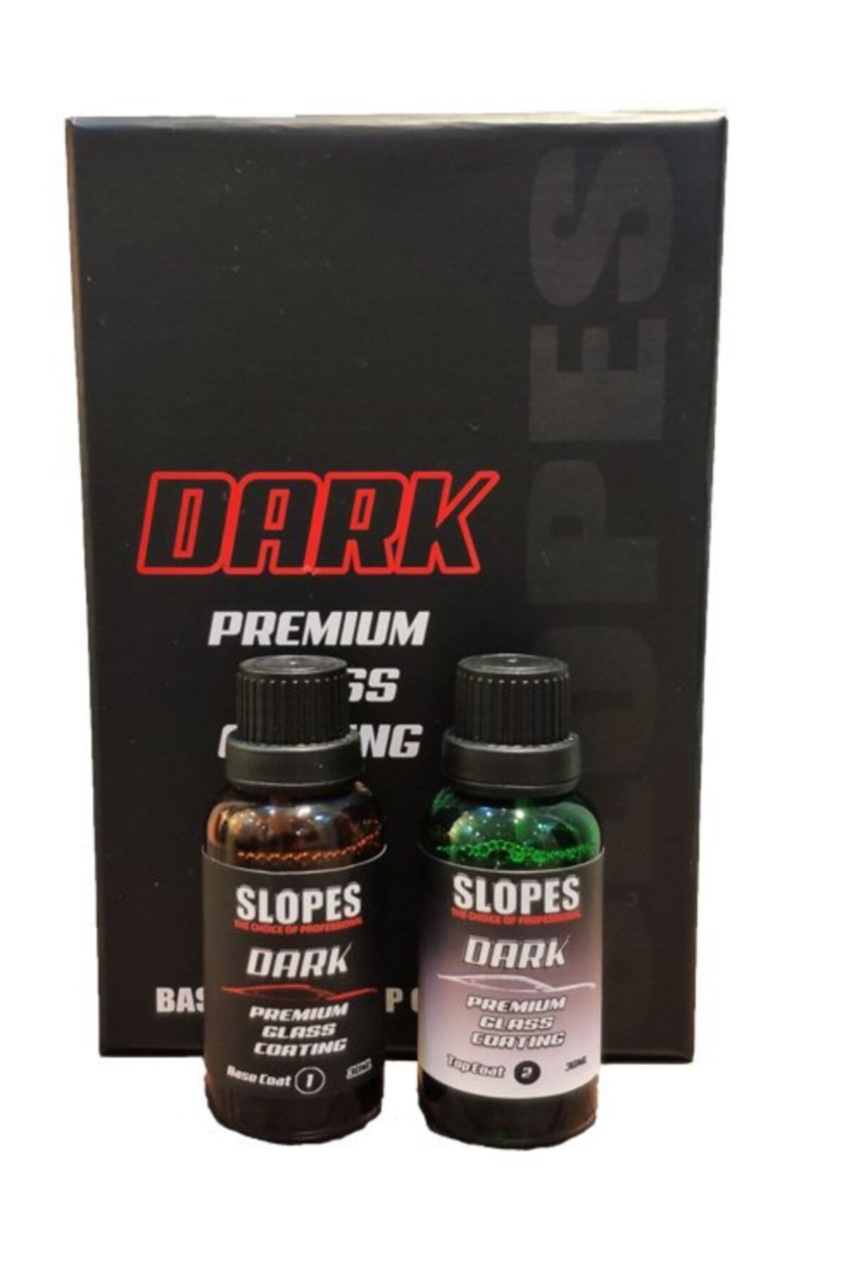 slopes Dark Premium Glass Coating Çift Kat Seramik Kaplama 60 ml