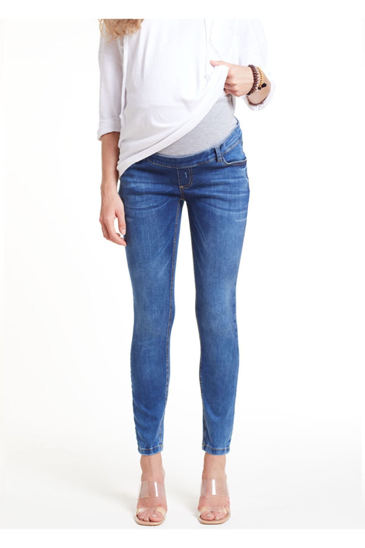 GEBE Skinny Hamile Jean Pantolonu Holland