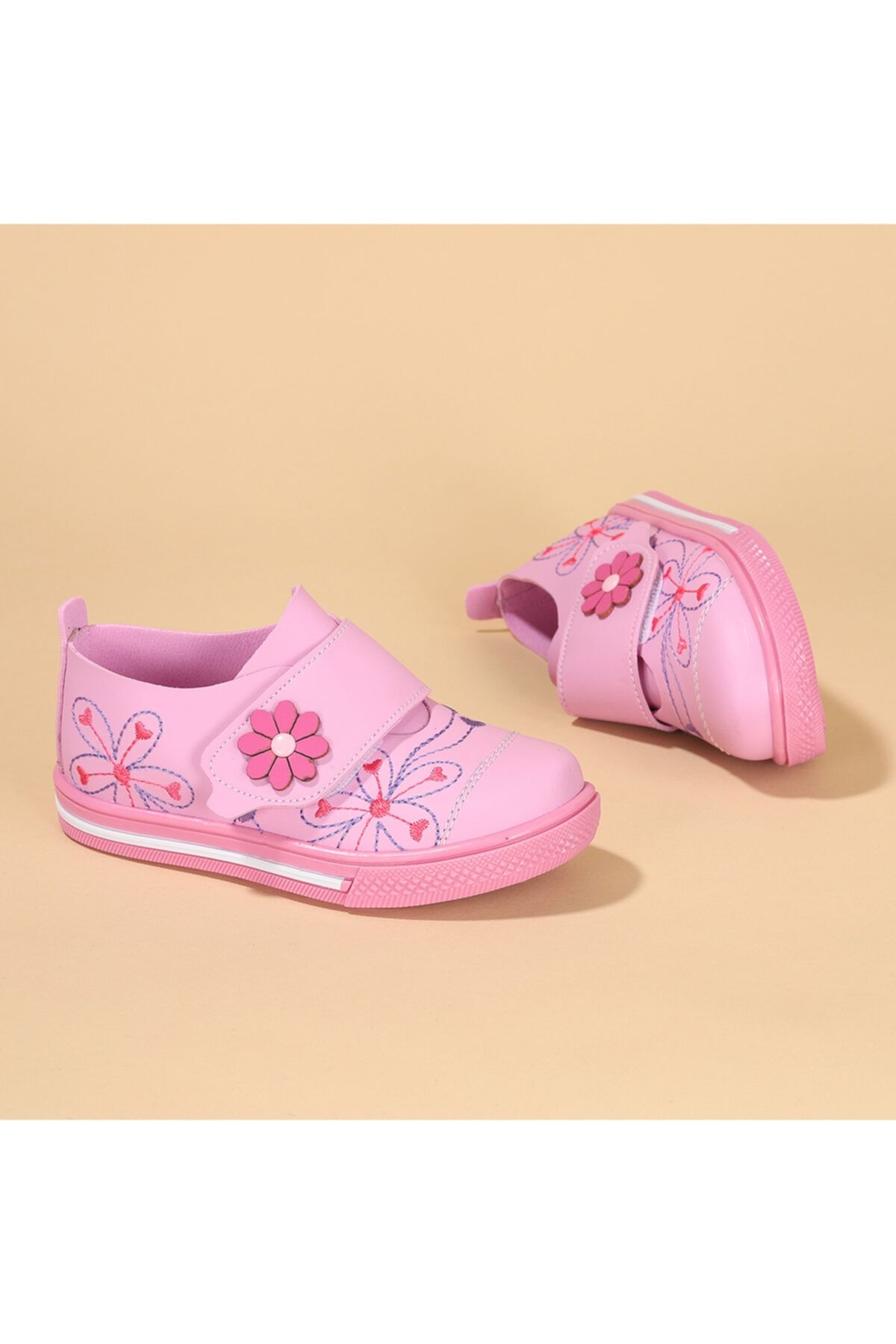 Kiko Kids Kız Çocuk Pembe Günlük Ayakkabı