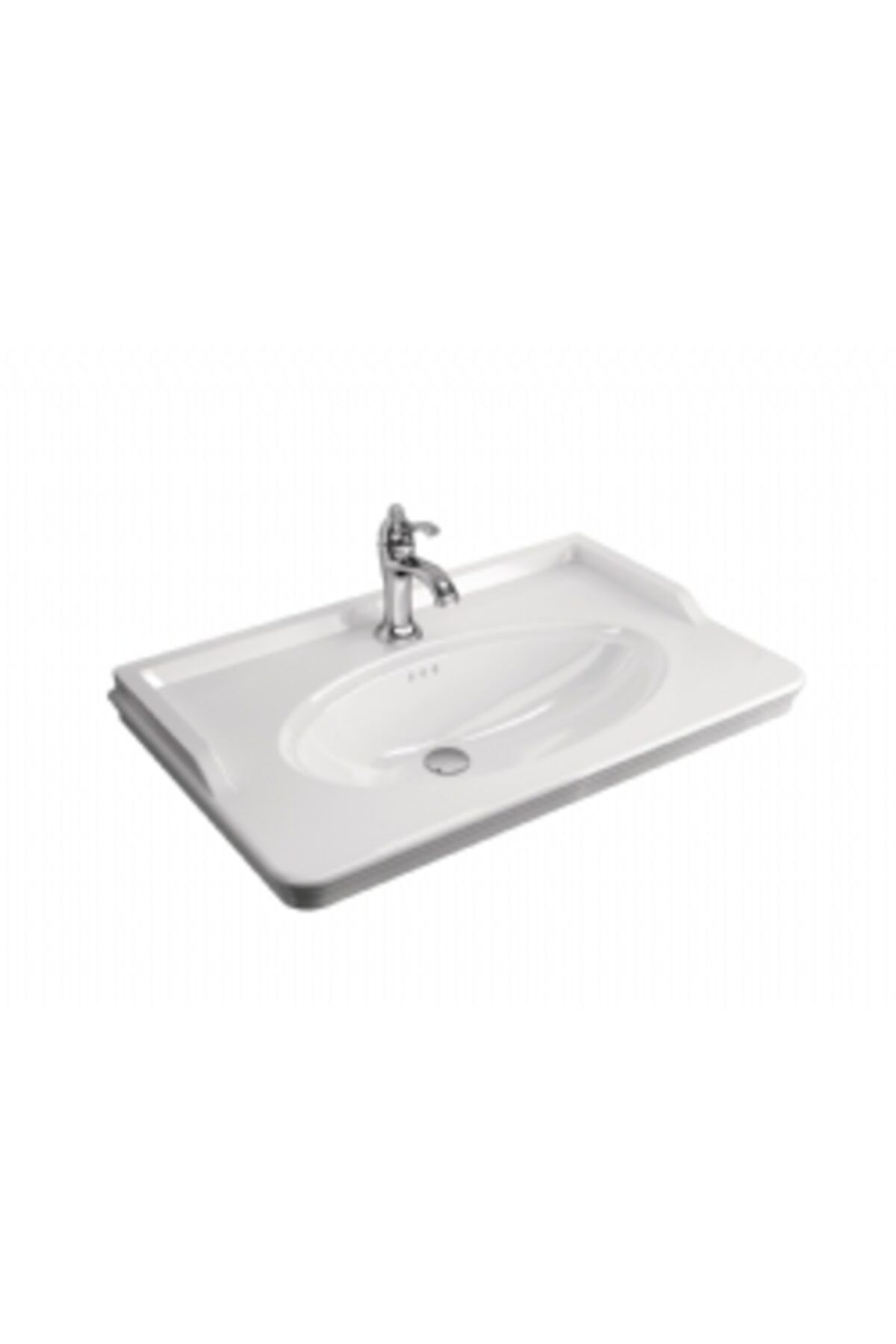 KALE Artdeco 80 Cm Eteajerli Lavabo