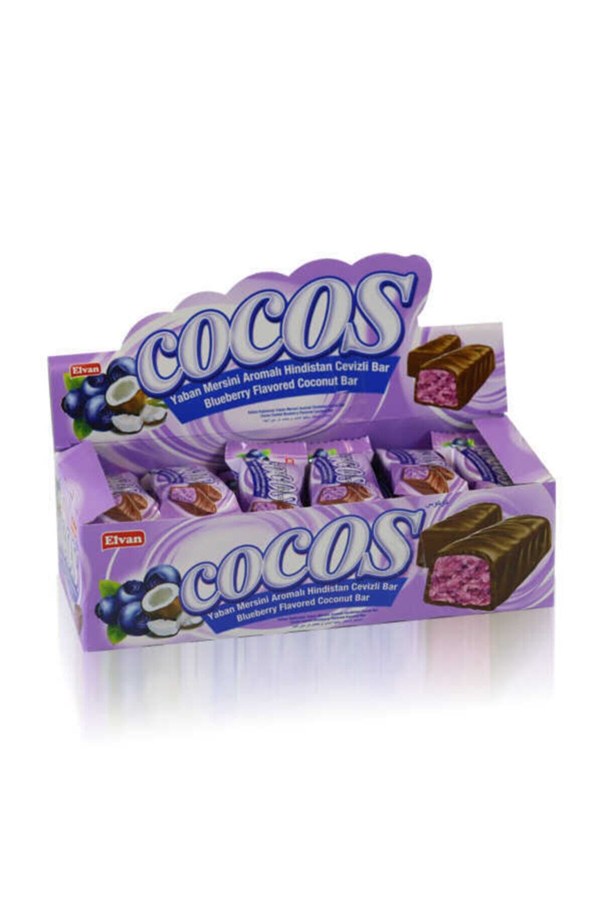 Elvan Cocos Yabanmersinli 12 gr  24 Adet (1 Kutu)