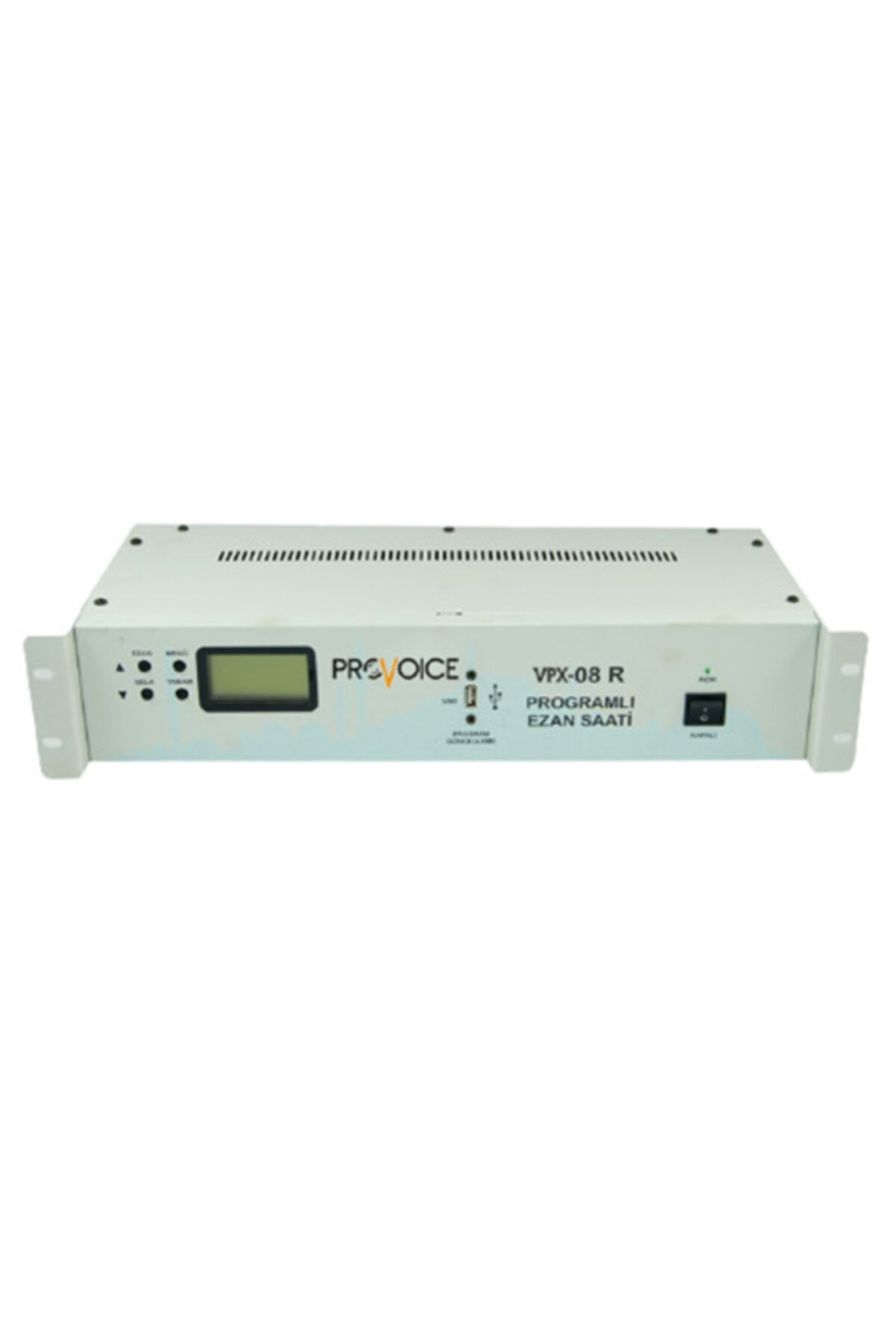 Provoice Vpx-08r Programlı Ezan Saati Ezanmatik (rack Tipi)
