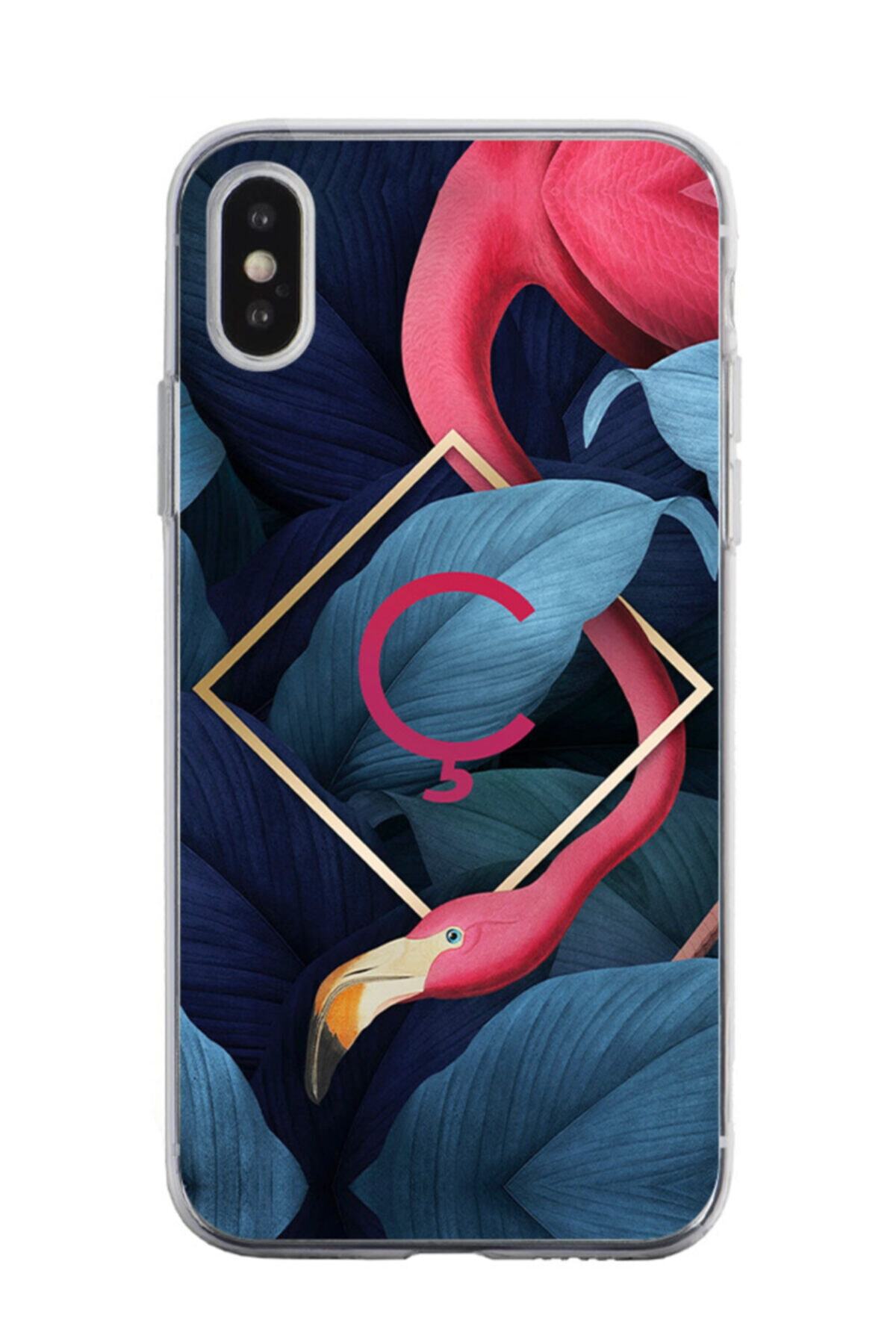 Dafhi Aksesuar Apple Iphone Xs Flamingo C Harfi Seffaf Telefon Kilifi Fiyati Yorumlari Trendyol