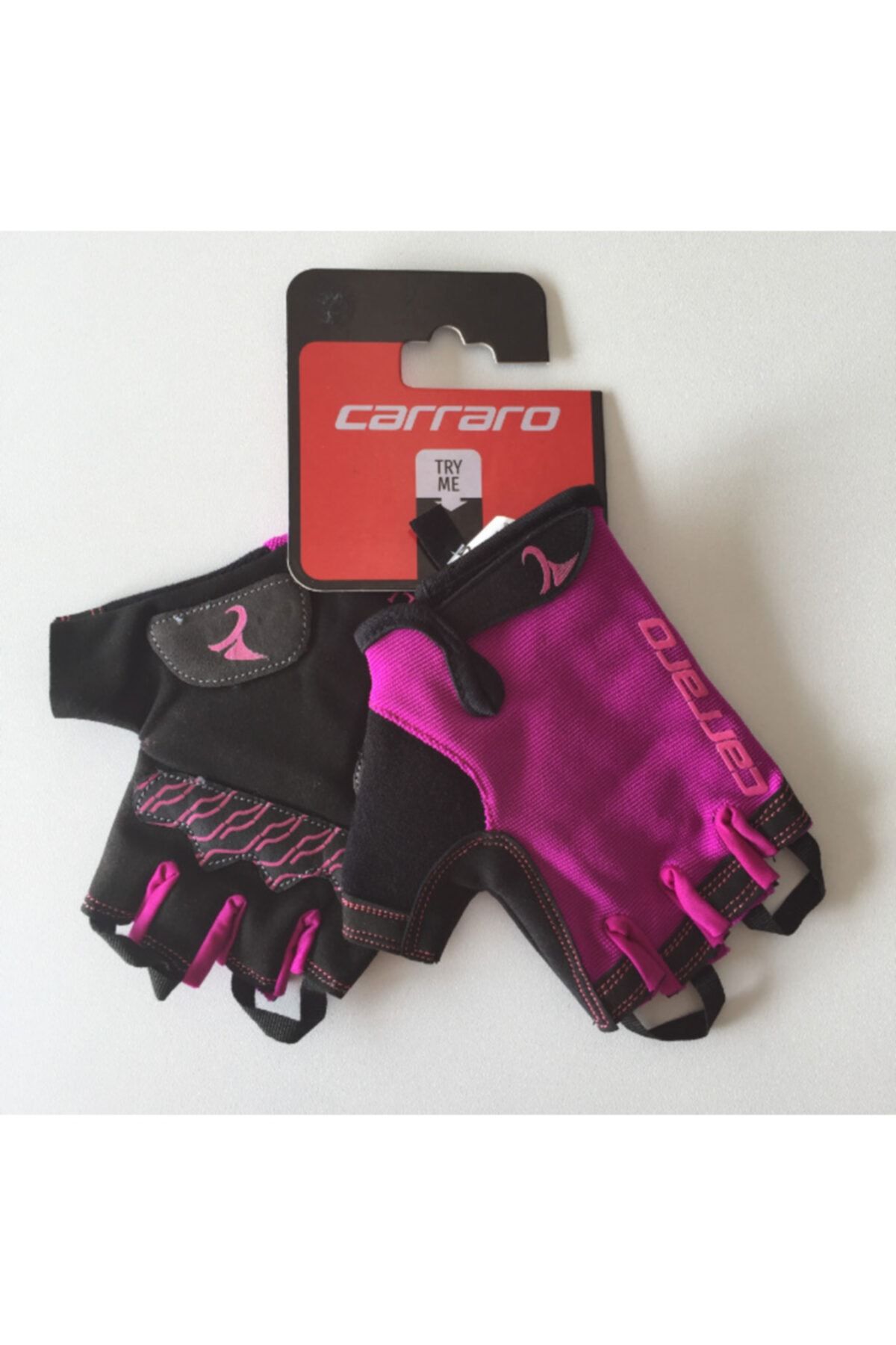 Carraro Unisex Siyah Kısa Parmak Eldiven Cro-004 D S