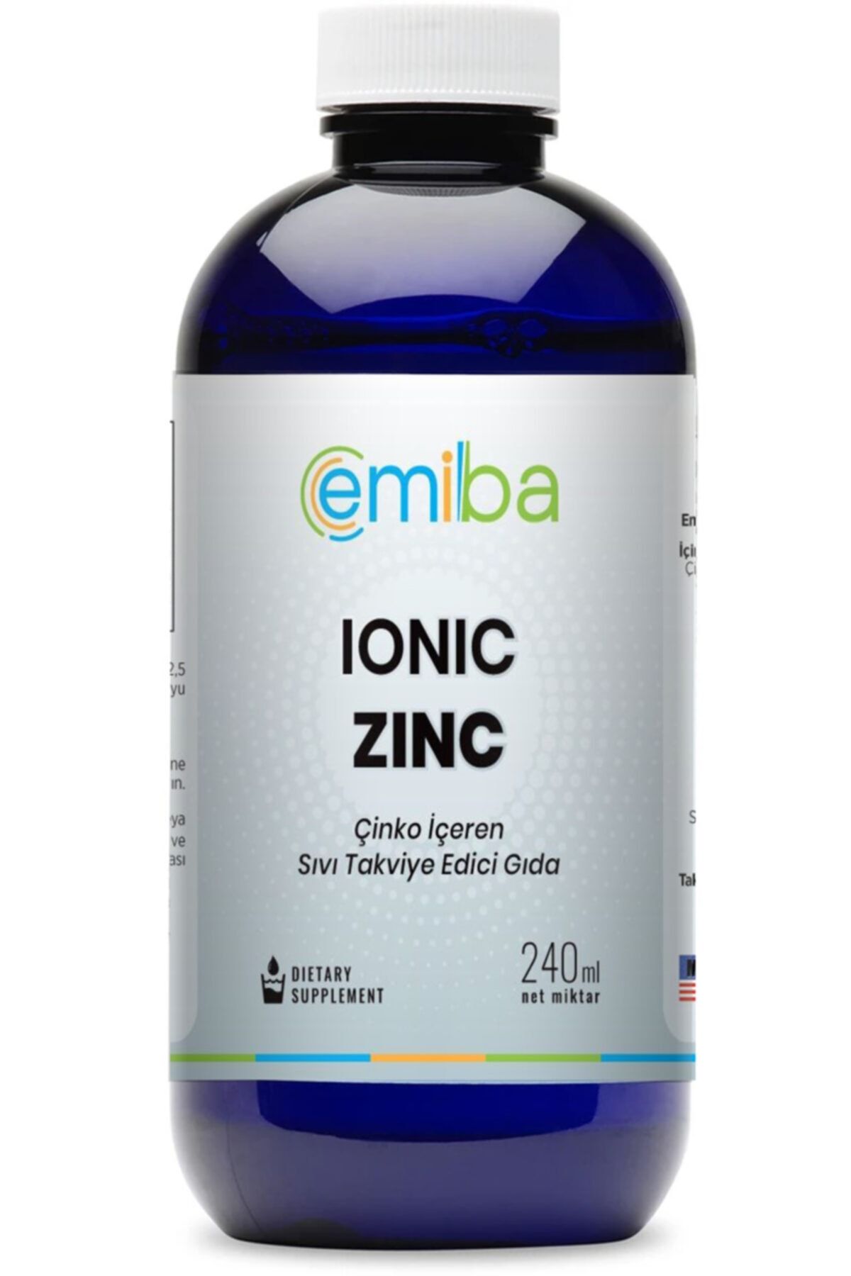 EMİBA İyonik Çinko İçeren Takviye Edici Gıda 240 ml