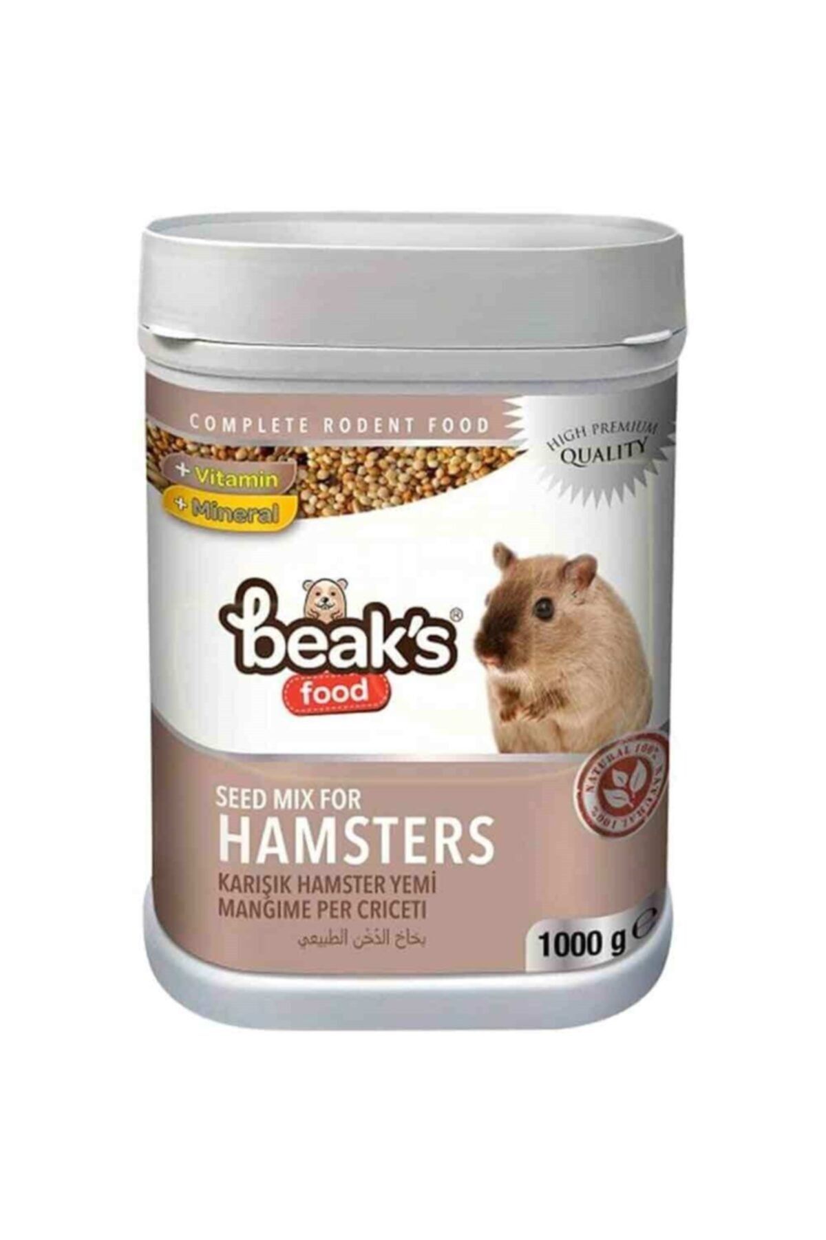 Beaks Karışık Hamster Yemi 1000 Gr