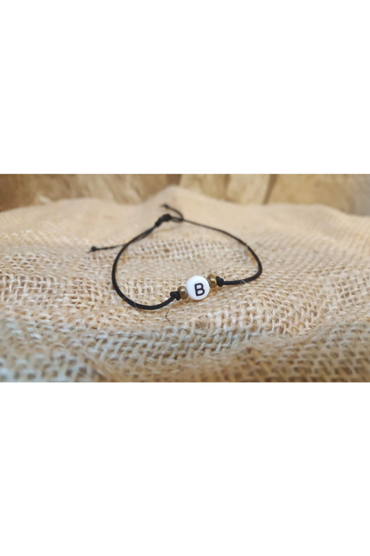 tutu tasarım alaçatı B Harf Bileklik