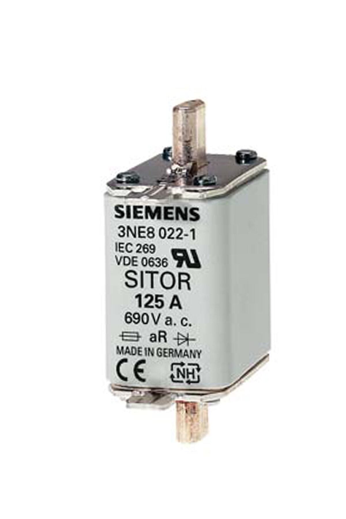 Siemens Sıtor Sigorta, 100a, Boy:00, 690v Ac 3ne1021-0