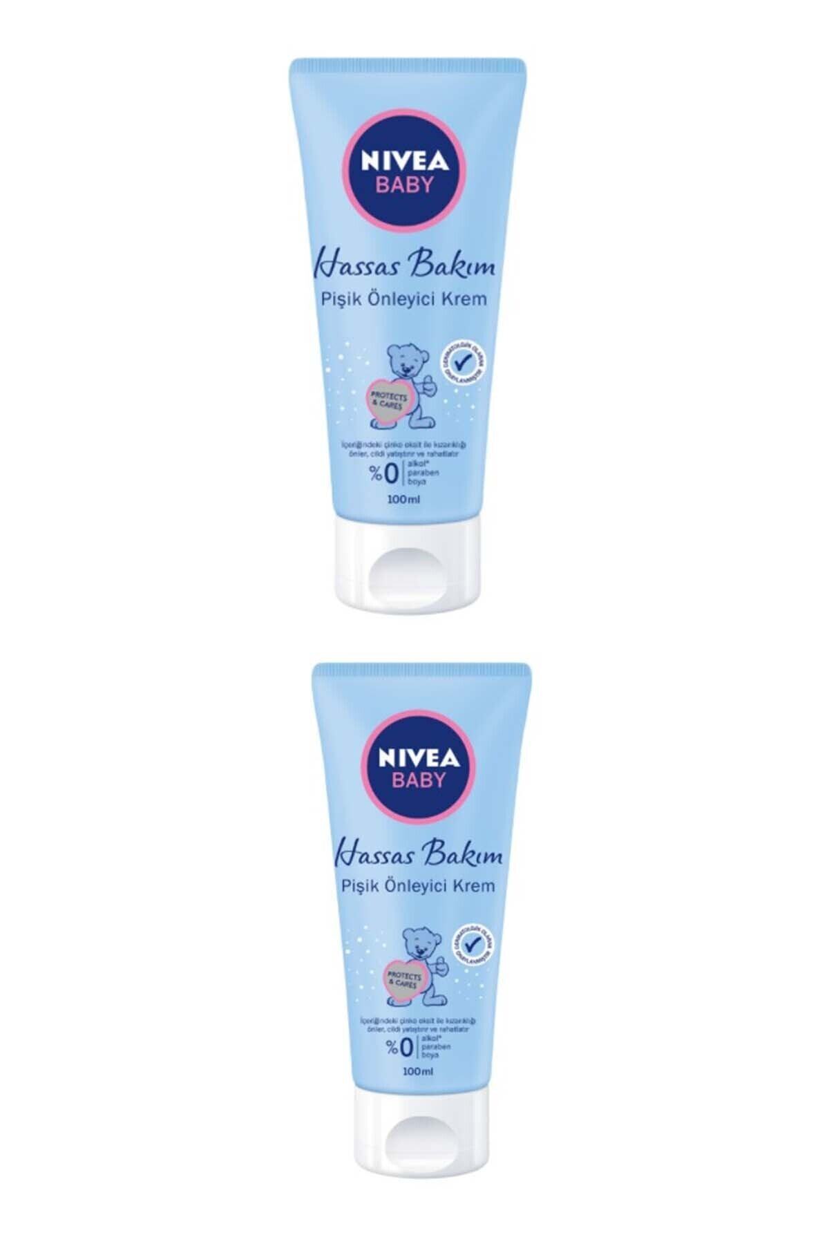 Nivea Baby Hassas Bakım Pişik Önleyici Krem 100 ml 2 Adet