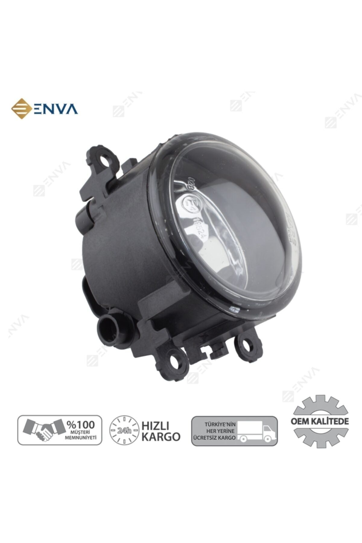 Enva Otomotiv Ford Focus 2.5 Sağ - Sol Ön Sis Farı Lambası Ampullu 2008-2010