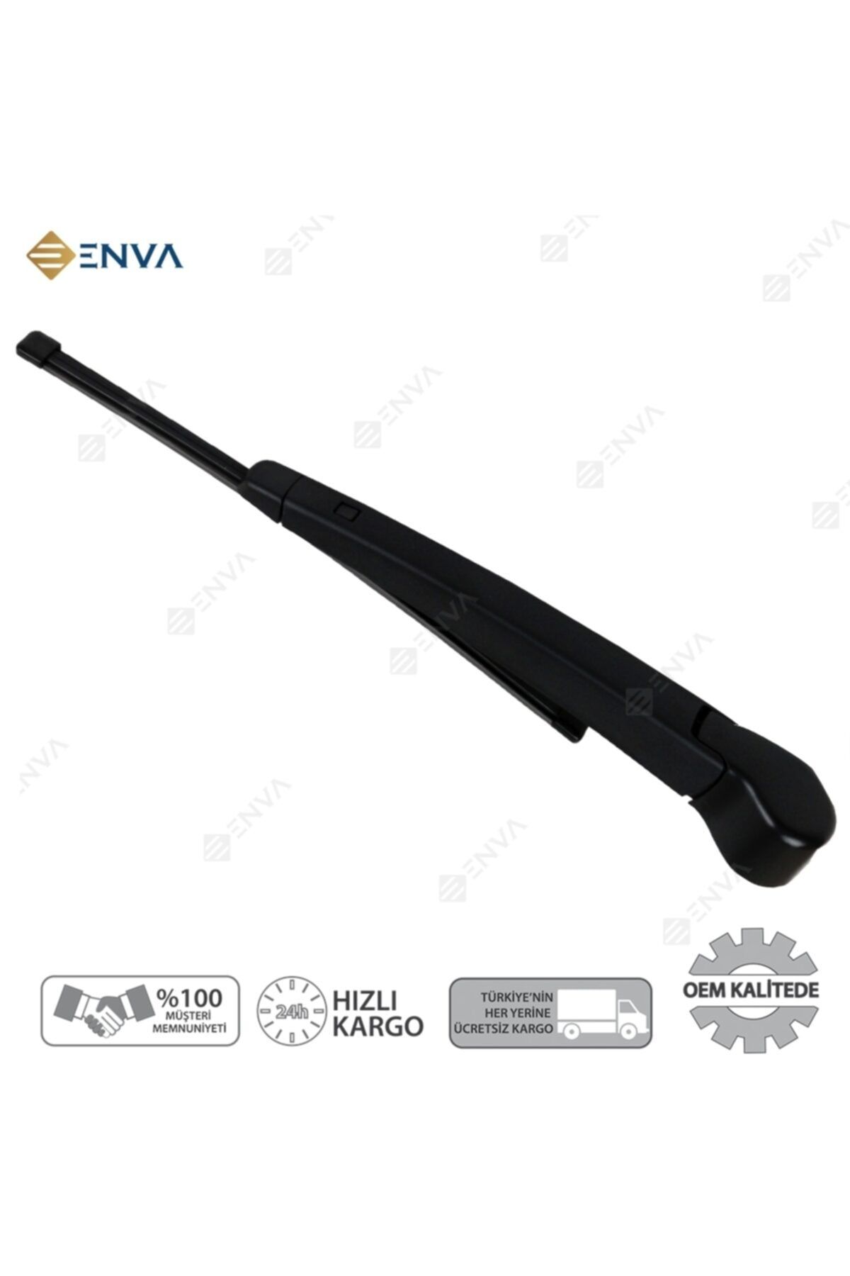 Enva Otomotiv Volkswagen Polo Arka Cam Silecek Kolu Ve Süpürgesi Seti 2011-2018