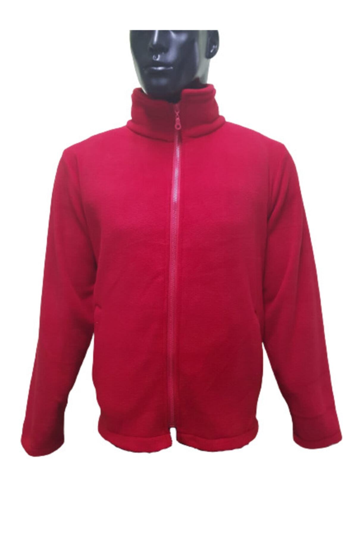 EPATR Unisex Kırmızı Polar Mont