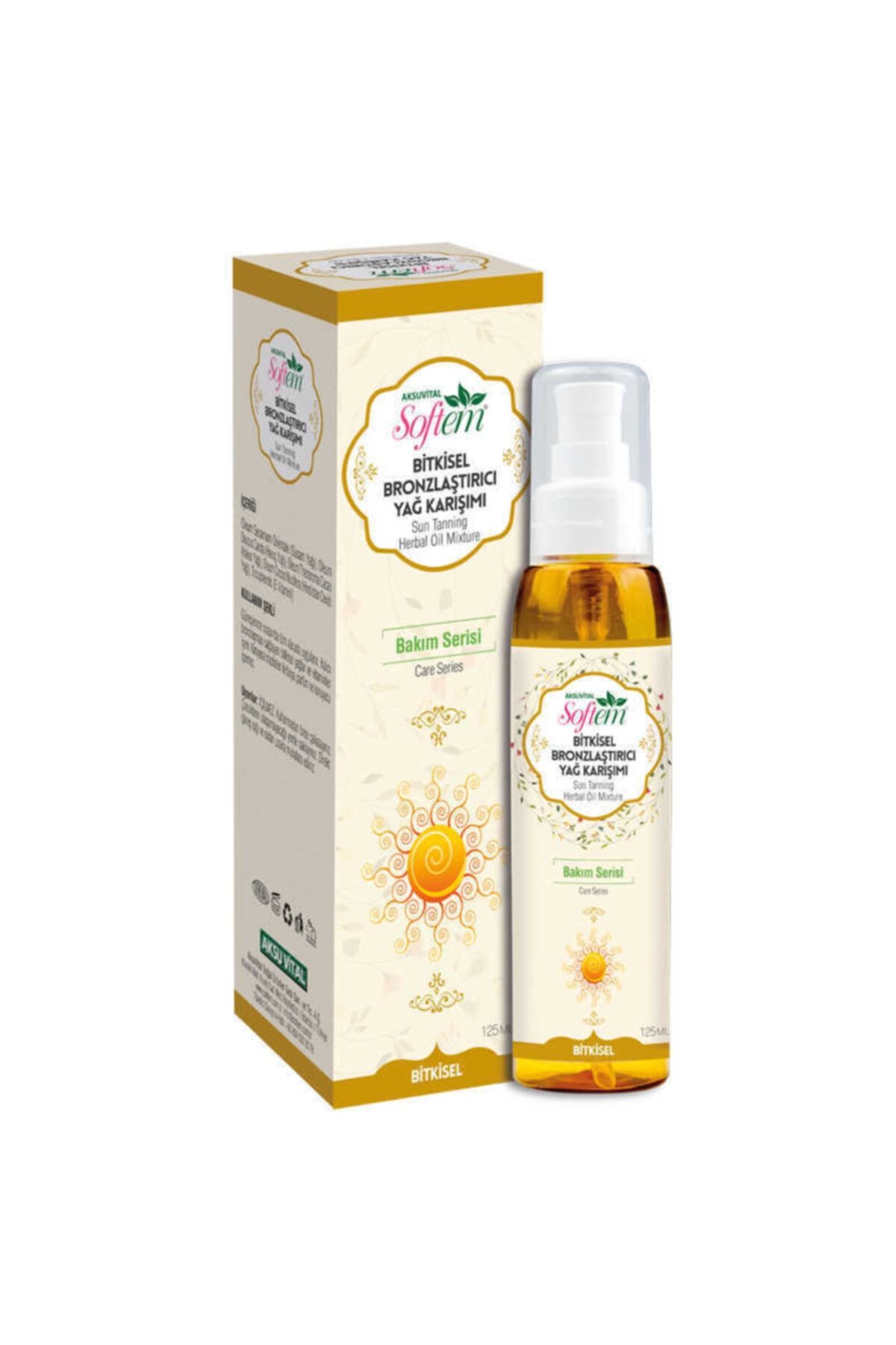 Softem Bronzlaştırıcı Yağ Karışımı 125 ml