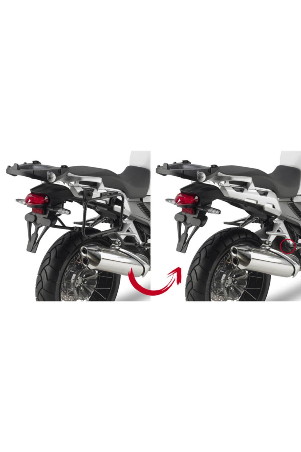 Givi Plr1110 Honda Vfr 1200x Crosstourer 12-19 Yan Çanta Taşıyıcı