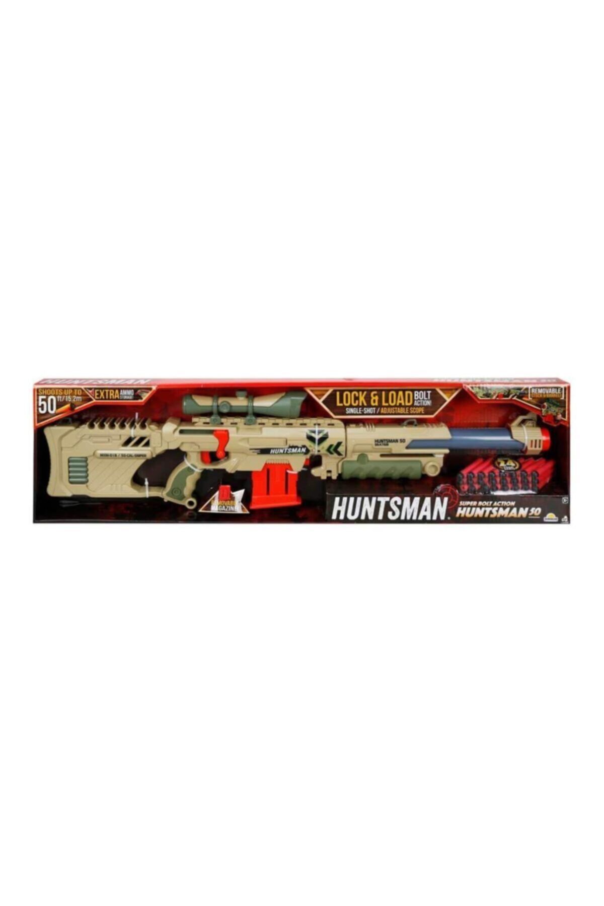 Sunman 91905 Sun Silah Huntsman 50 3ın1 Sünger Atan 12 Mermili