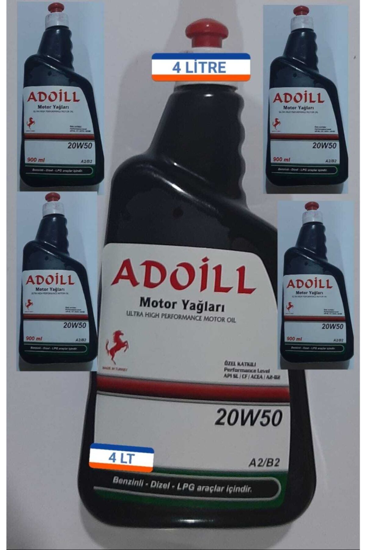 Adoil L Ultra 20w50 4.5 Lt Performance Motor Yağları