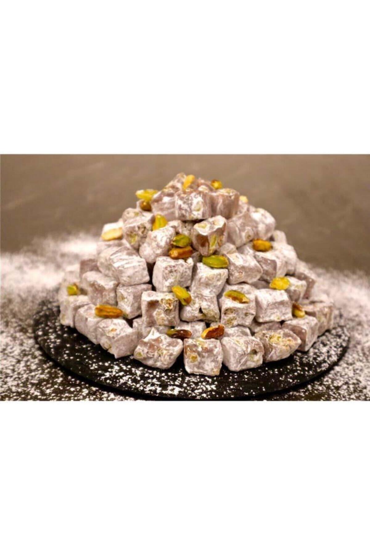 Lokum Dükkanı Antep Fıstıklı Çifte Kavrulmuş Lokum 800 Gr