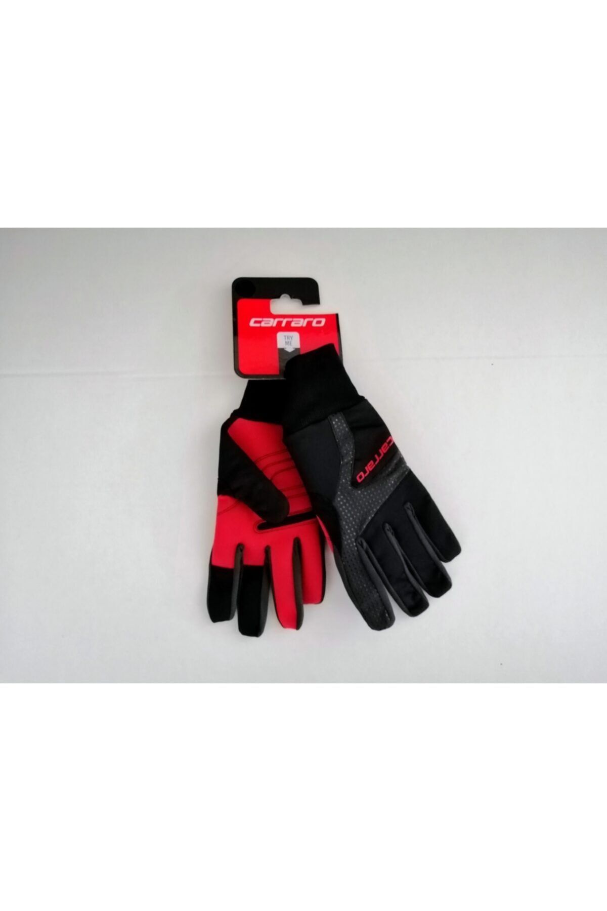 Carraro Uzun Parmak Kışlık Eldiven Siyah V3 Medıum
