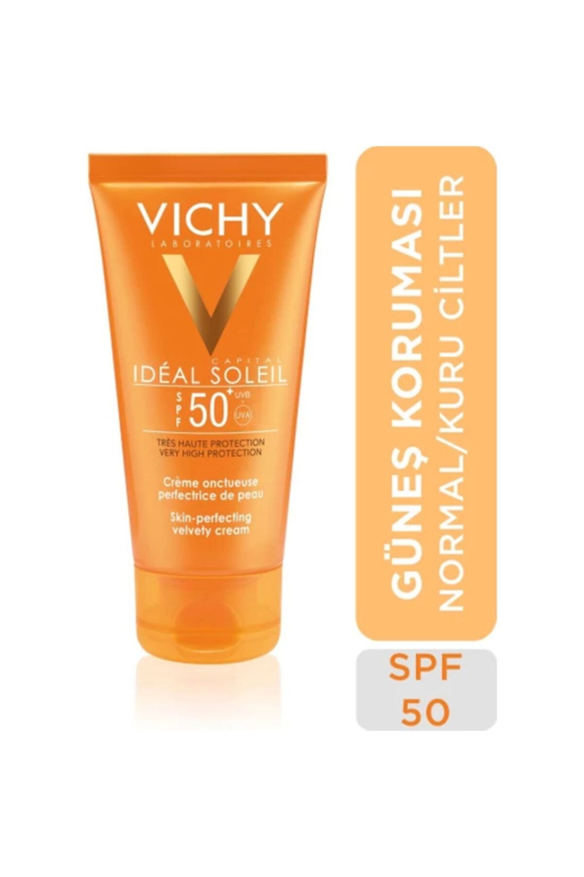 Vichy Ideal Soleil Spf50+ Velvety Güneş Kremi 50 Ml