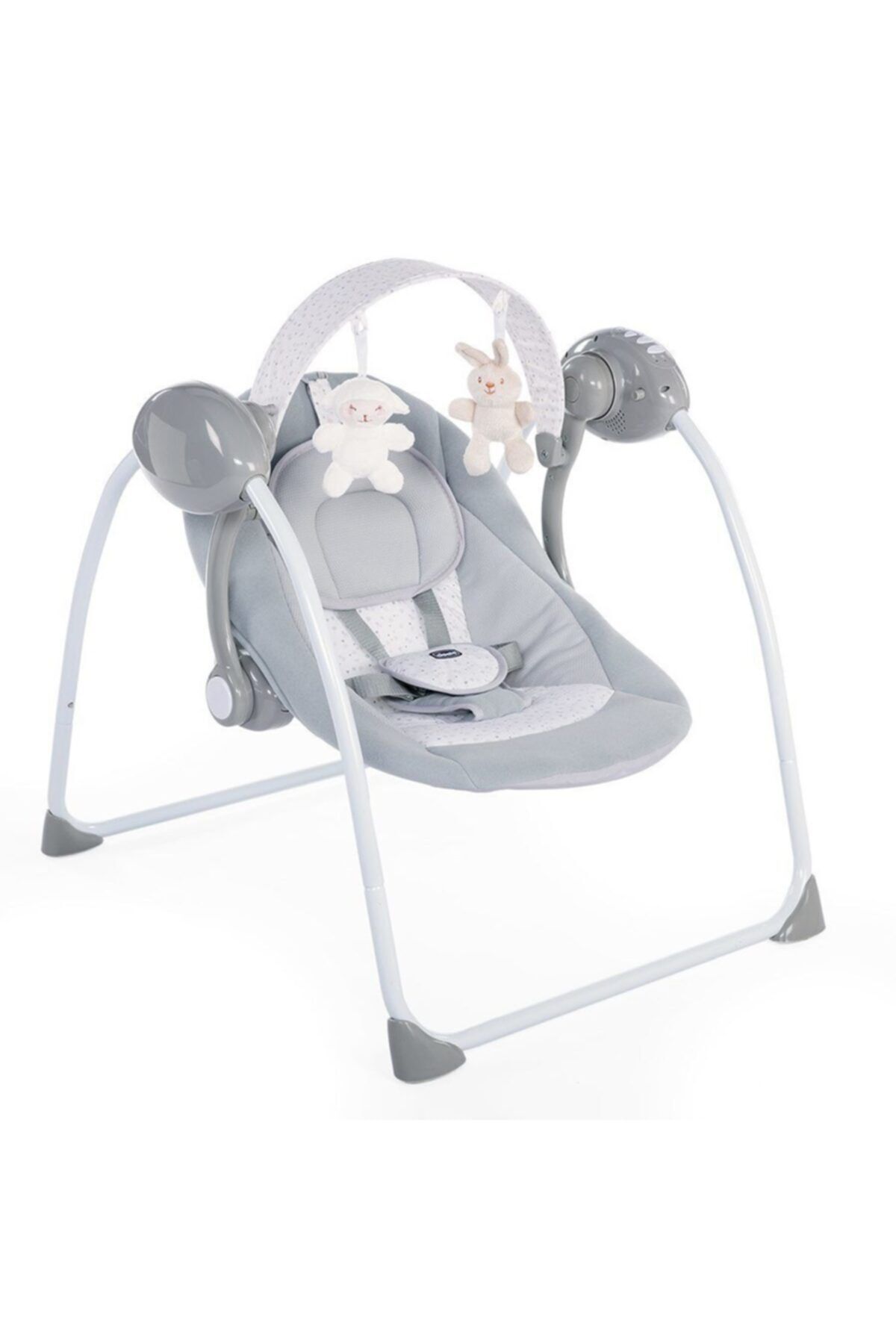 Chicco Relax & Play Müzikli Bebek Salıncağı Gri