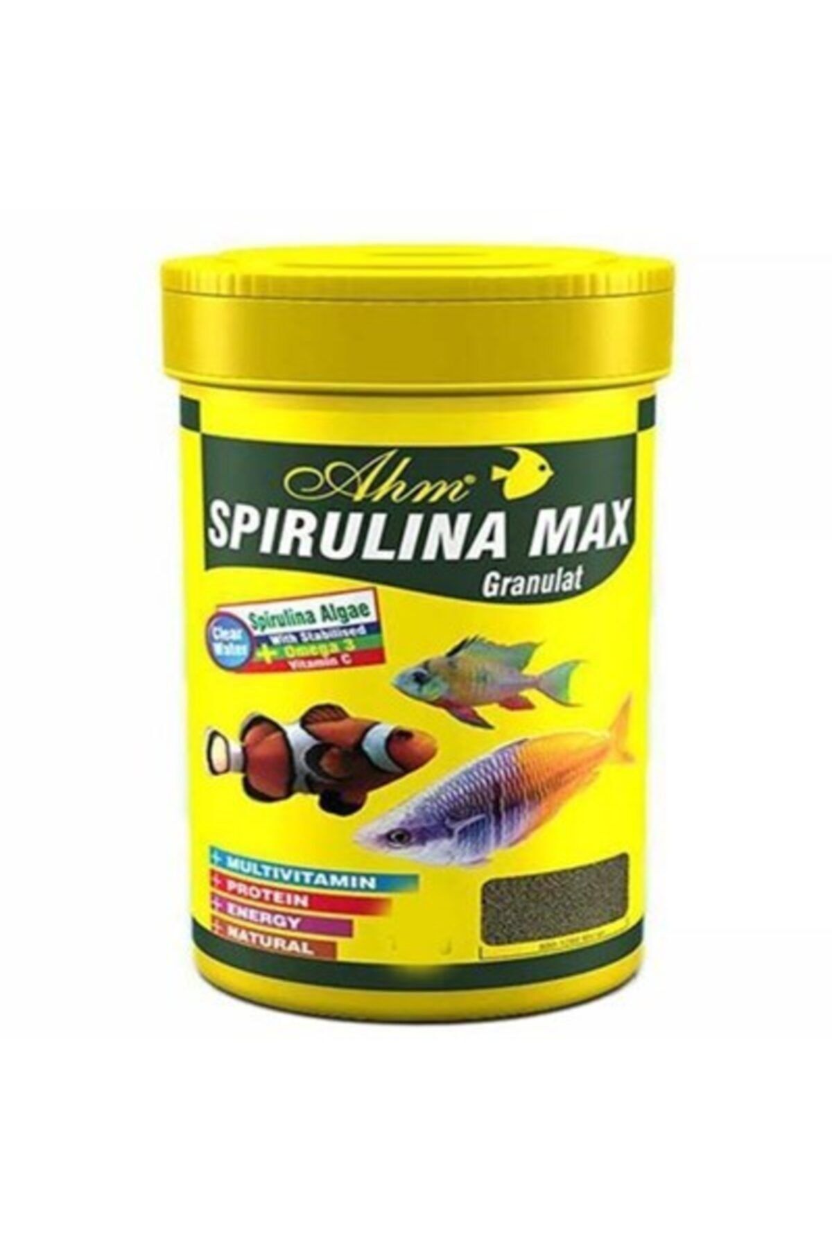 Ahm Spirulina Max Granulat 250 Ml Balık Yemi