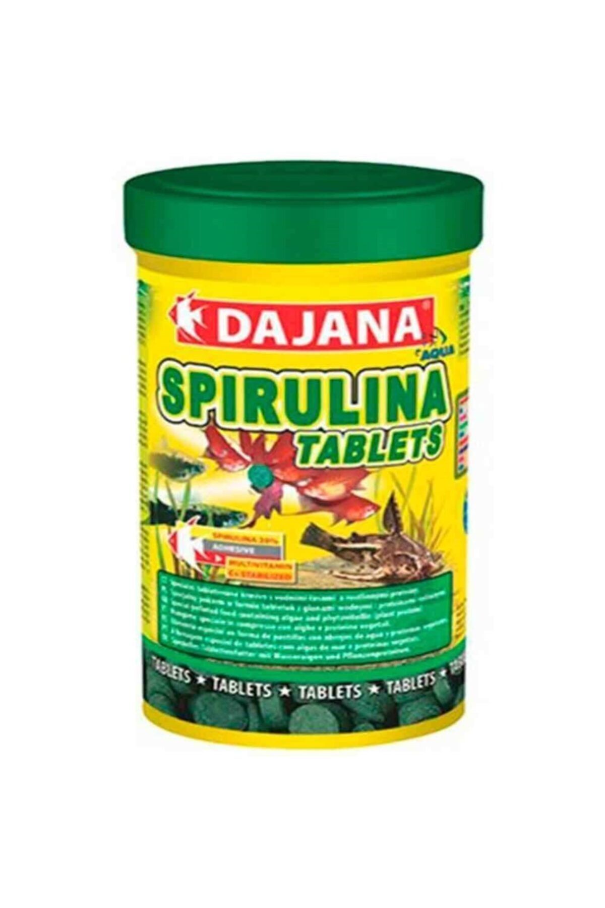 Dajana Spirulina Balıklar Için Bitkisel Tablet 100 Ml