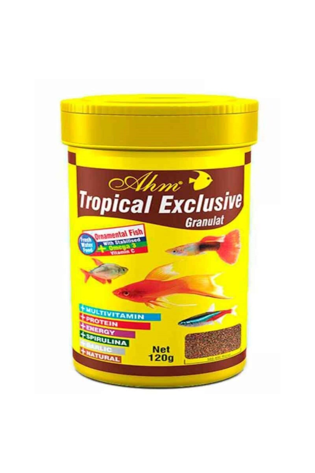 Ahm Tropical Exclusive Granulat 100 Ml Balık Yemi
