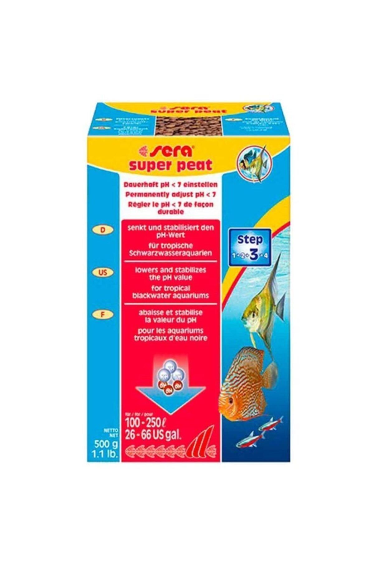 SERA Süper Peat Filtre Malzemesi Torf 500 Gr