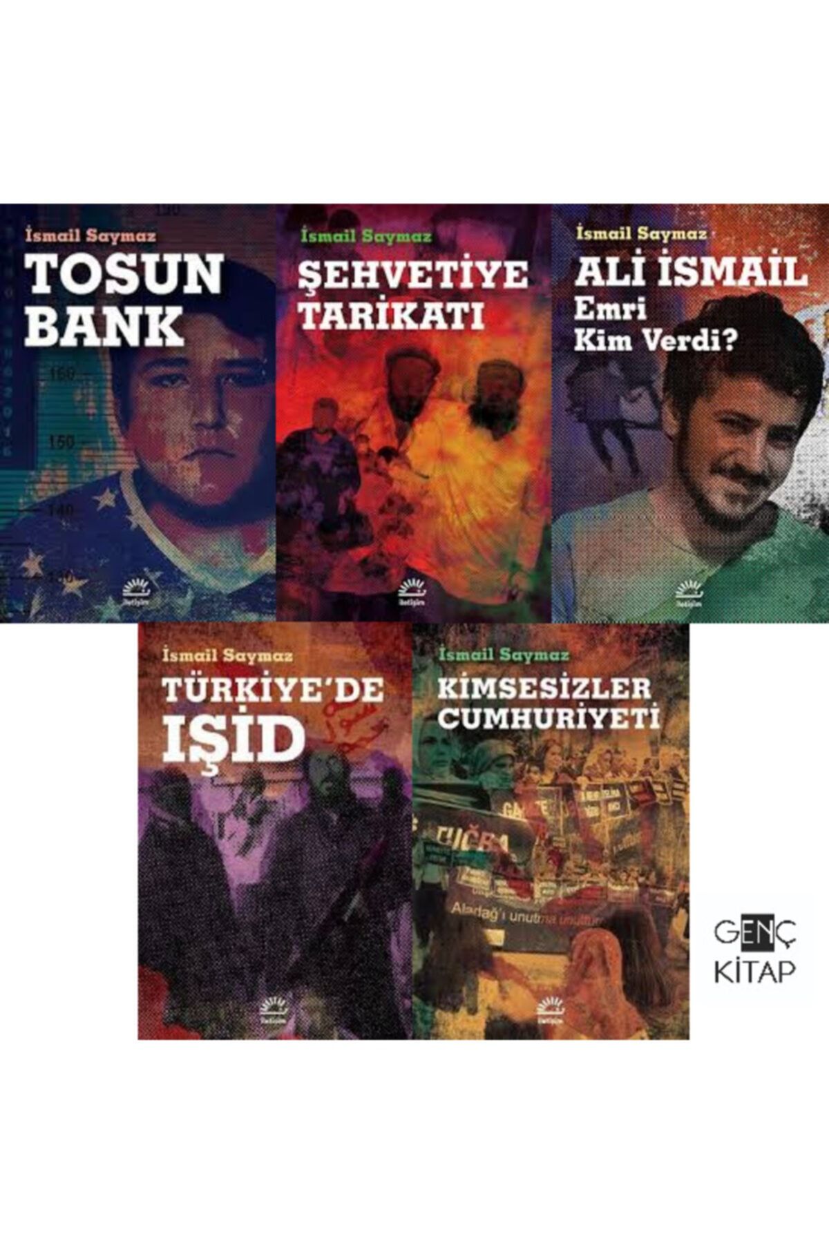 İletişim Yayınları Ismail Saymaz 5 Kitap Set Şehvetiye Tarikatı Ali Ismail Tosun Bank Türkiye'de Işid Kimsesizler
