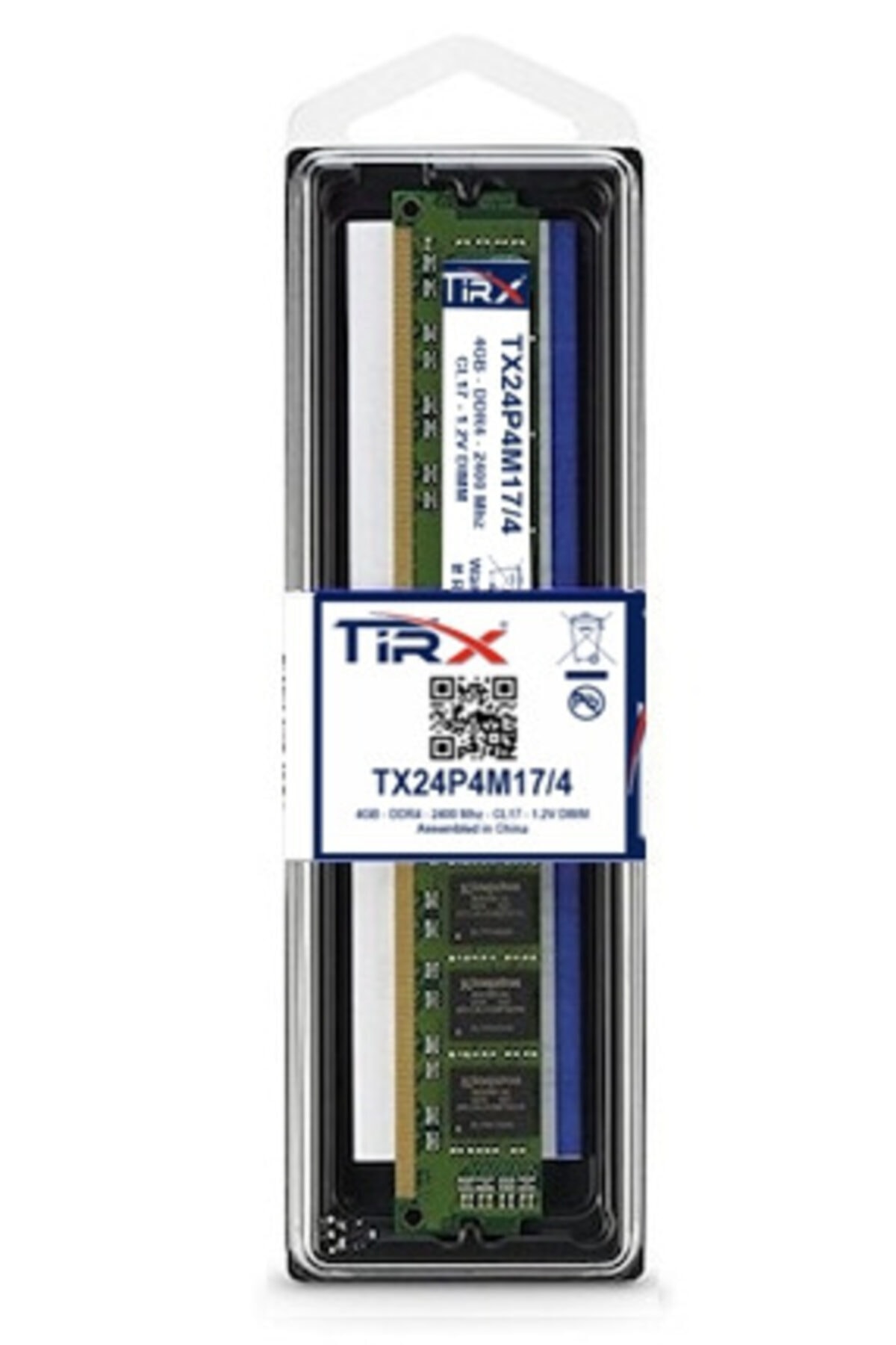 Tirx Tx24p4m17/4 4 Gb Ddr4 2400 Mhz Intel & Amd Işlemcilerde Çalışır
