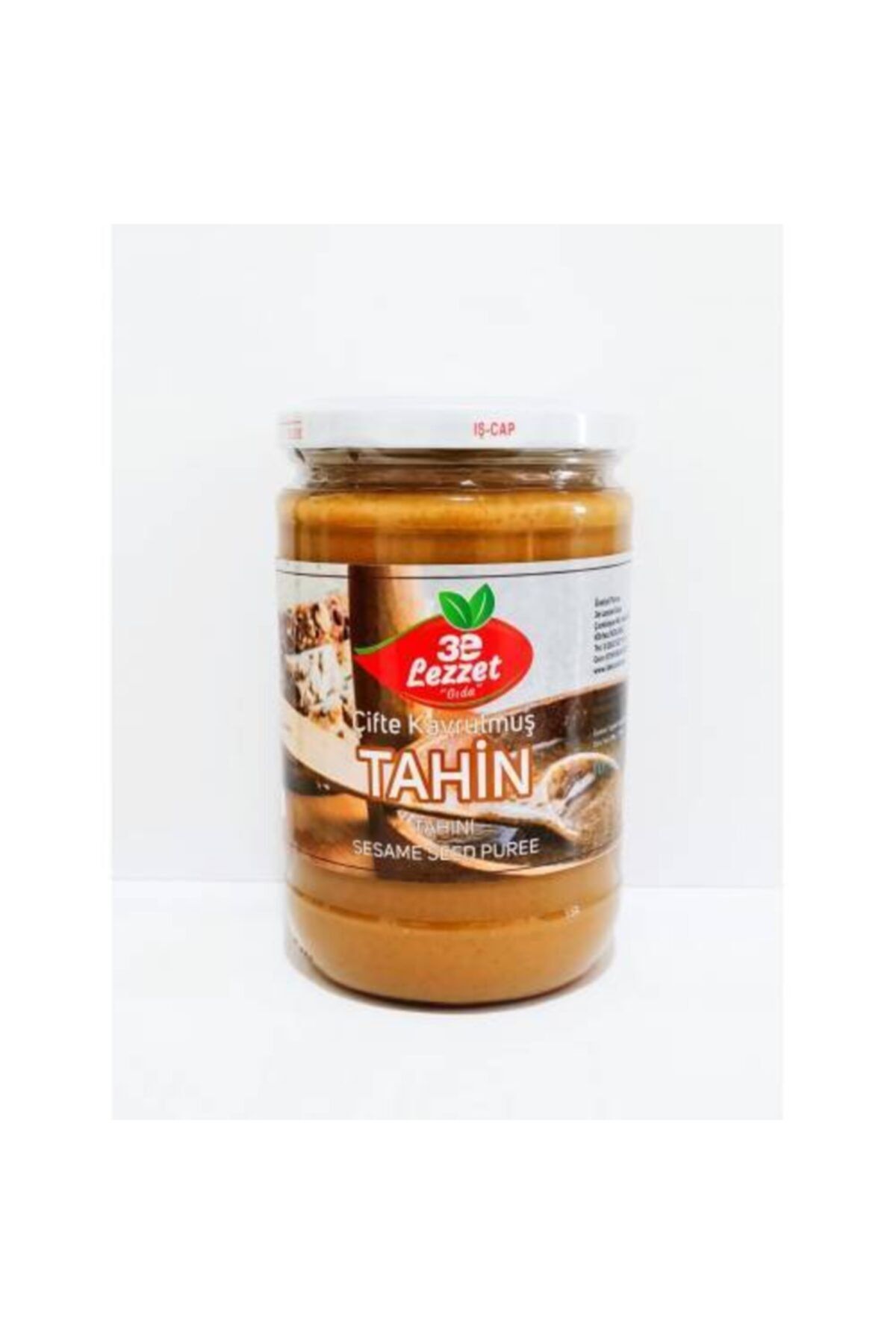 3e Lezzet Gıda 3e Lezzet Bozkır Çifte Kavrulmuş Tahin 600 gr