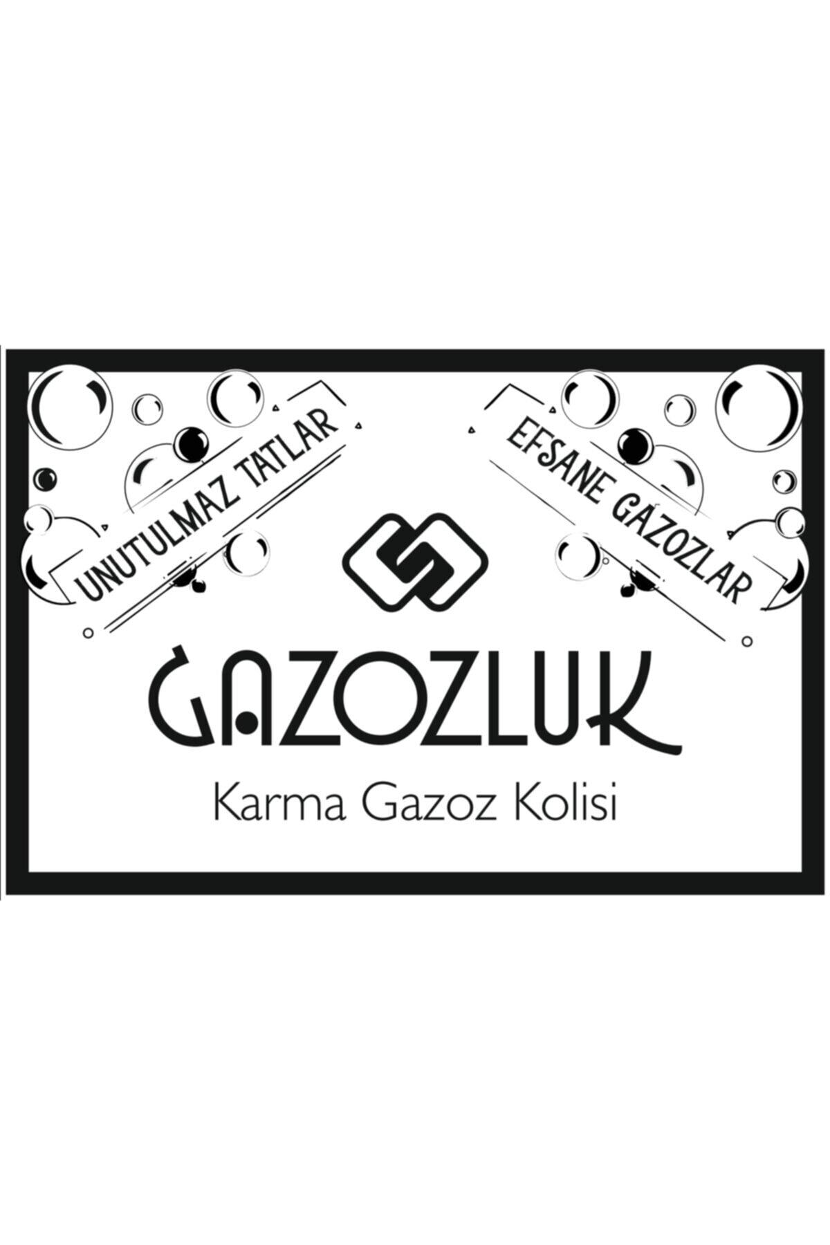 Gazozluk Bor Karma Gazoz Kolisi  4 Hindistan * 4 Damla * 4 Demirhindi * 4 Mango * 4 Klasik * 4 Portakal
