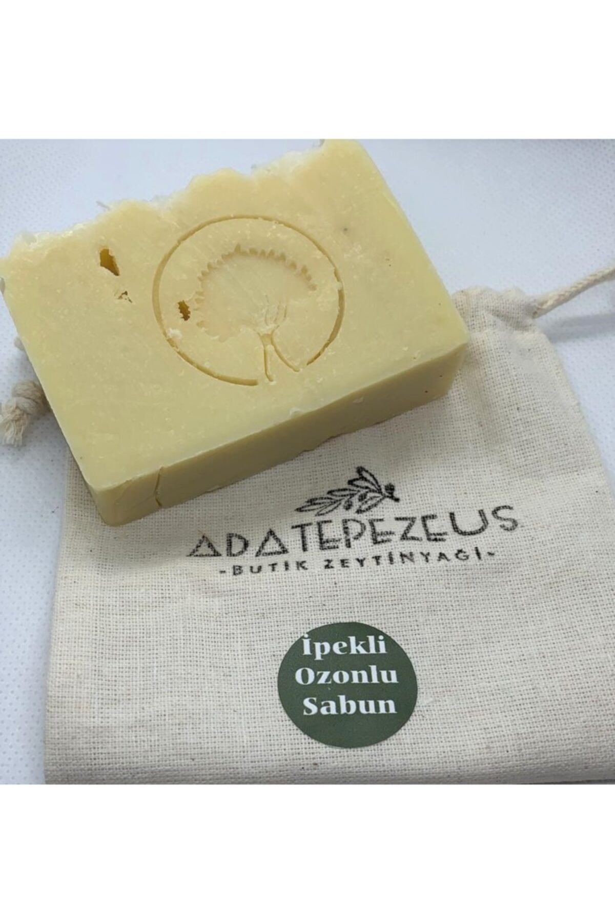 ADATEPE ZEUS BUTİK ZEYTİNYAĞI Ipekli Ozonlu Soğuk Yöntem Zeytinyağı Sabunu