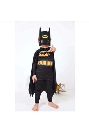 Çocuk Siyah Batman Kostüm Image 0