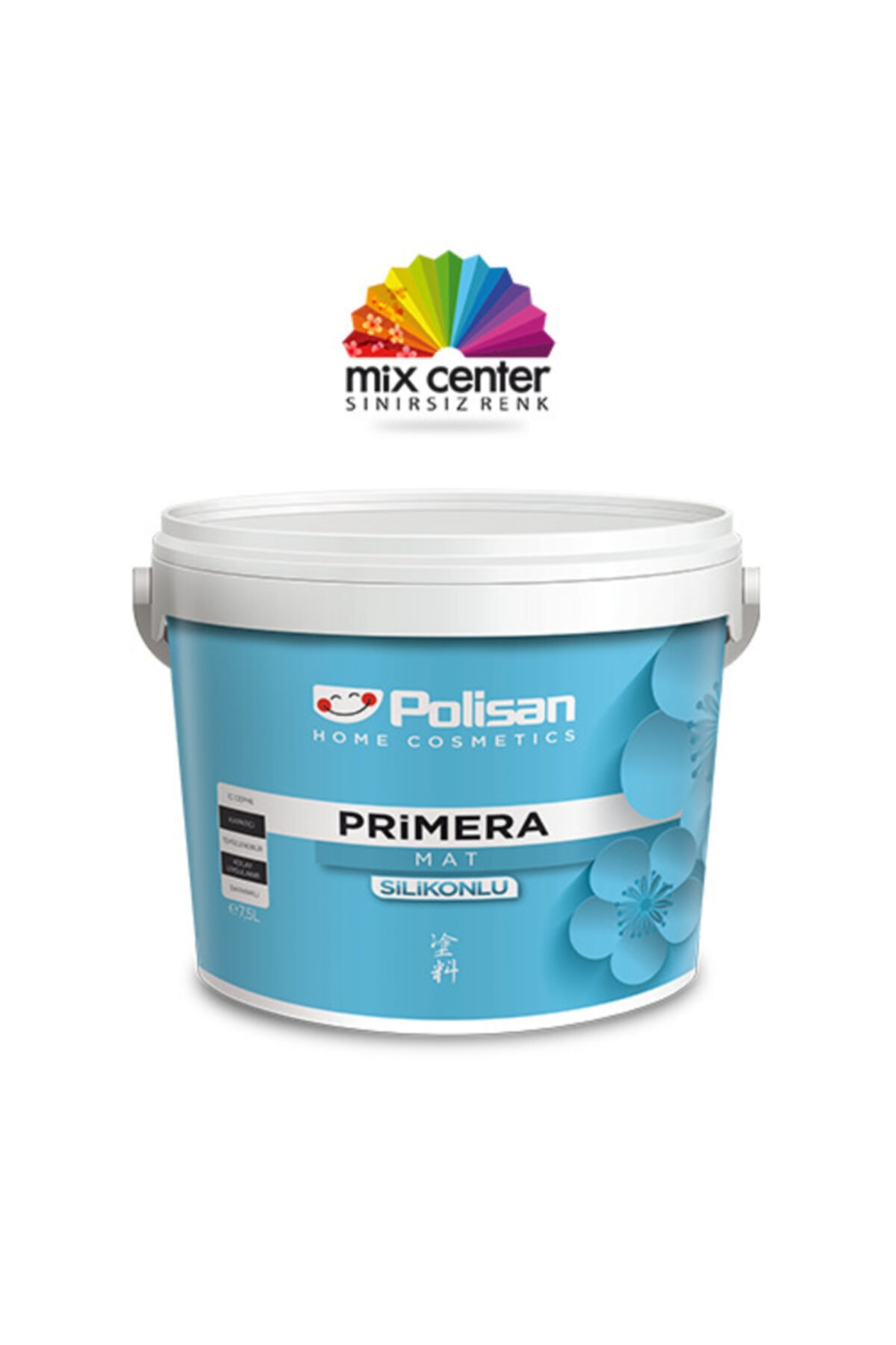 Dyo Polisan Primera Silikonlu Mat Iç Cephe Boyası 20 Kg 12 Lt Elegan Pembe