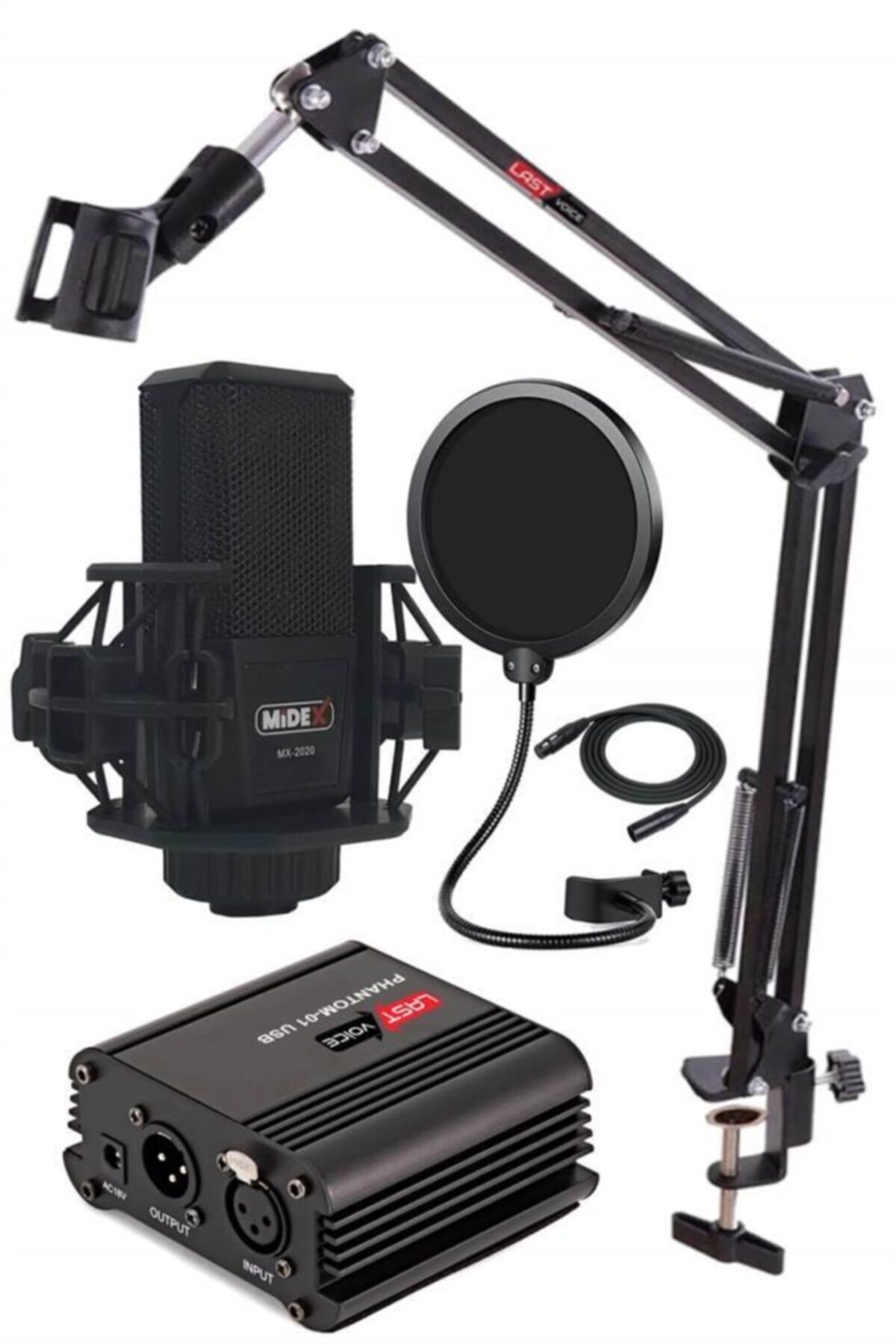 Midex Mx-2020 Phantom Set stüdyo Kayıt Seti Paketi