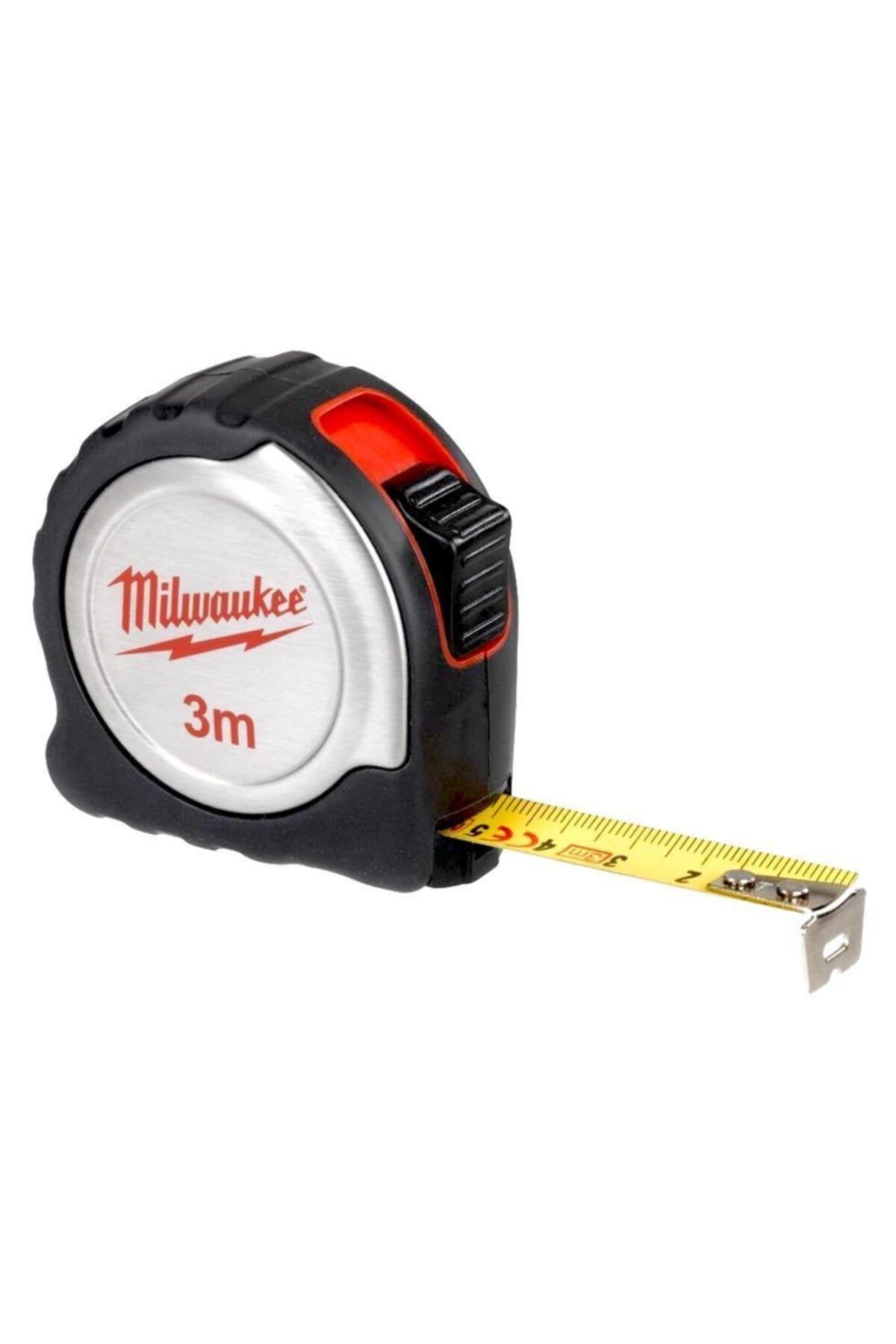 Milwaukee T4932451637 Ağır Hizmet Tipi Inox Gövdeli Şerit Metre 3m