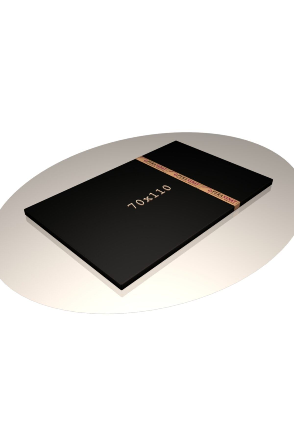 Pera Sanat 70x110 Cm. Siyah Duble Şase Premium Tuval (black Canvas) 370