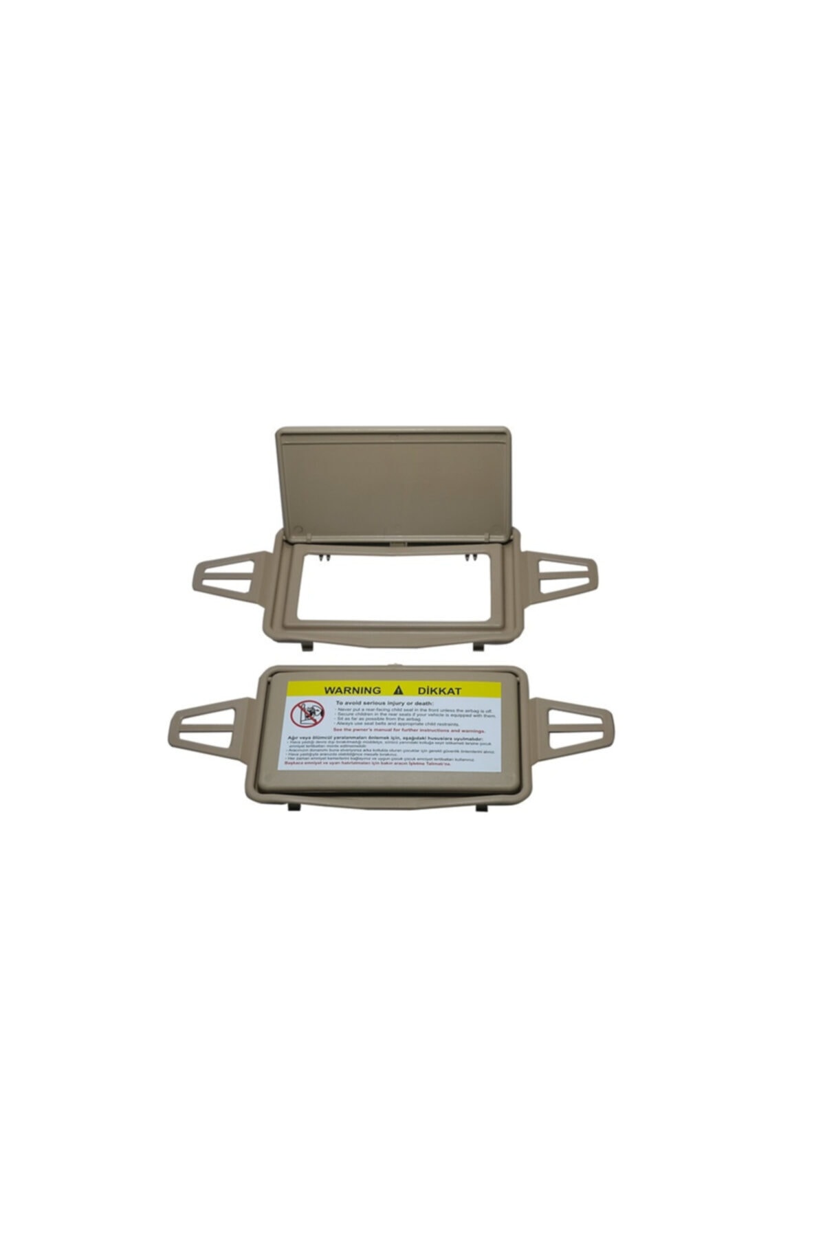 parçazamanı Mercedes W W210 1996 - 2003 Bej Güneşlik Kapağı