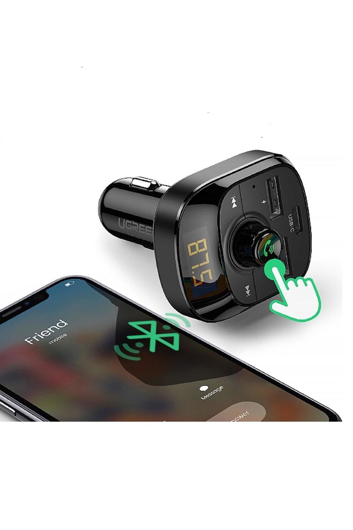 1araba1ev Ford Fiesta Tdci Oto Bluetooth Araç Kiti Fm Transmitter Usb Girişli Radyo