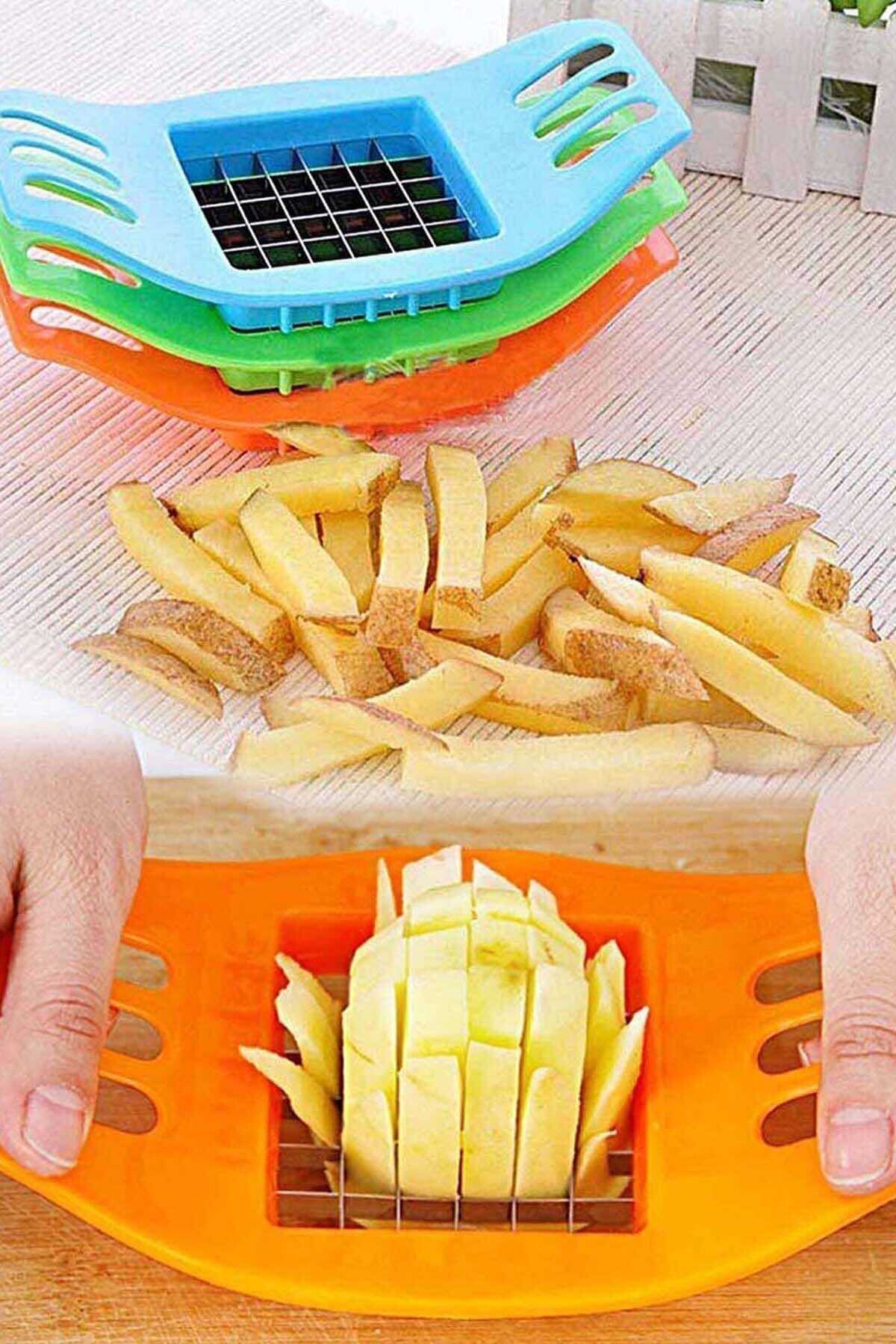 Valyum Kulplu Patates Dilimleyici Rende