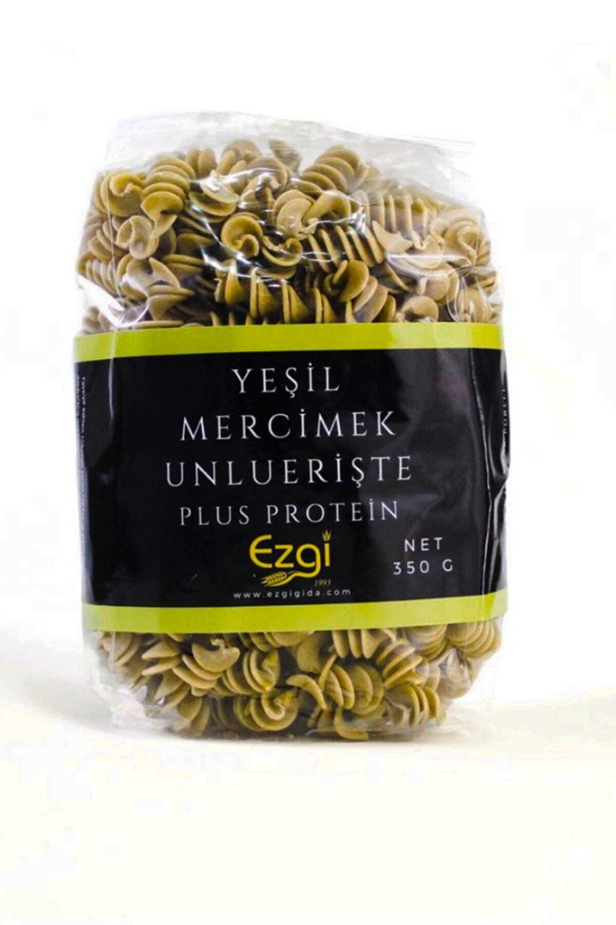 Ezgi Vegan Yeşil Mercimek Unlu Burgu Erişte 350 G