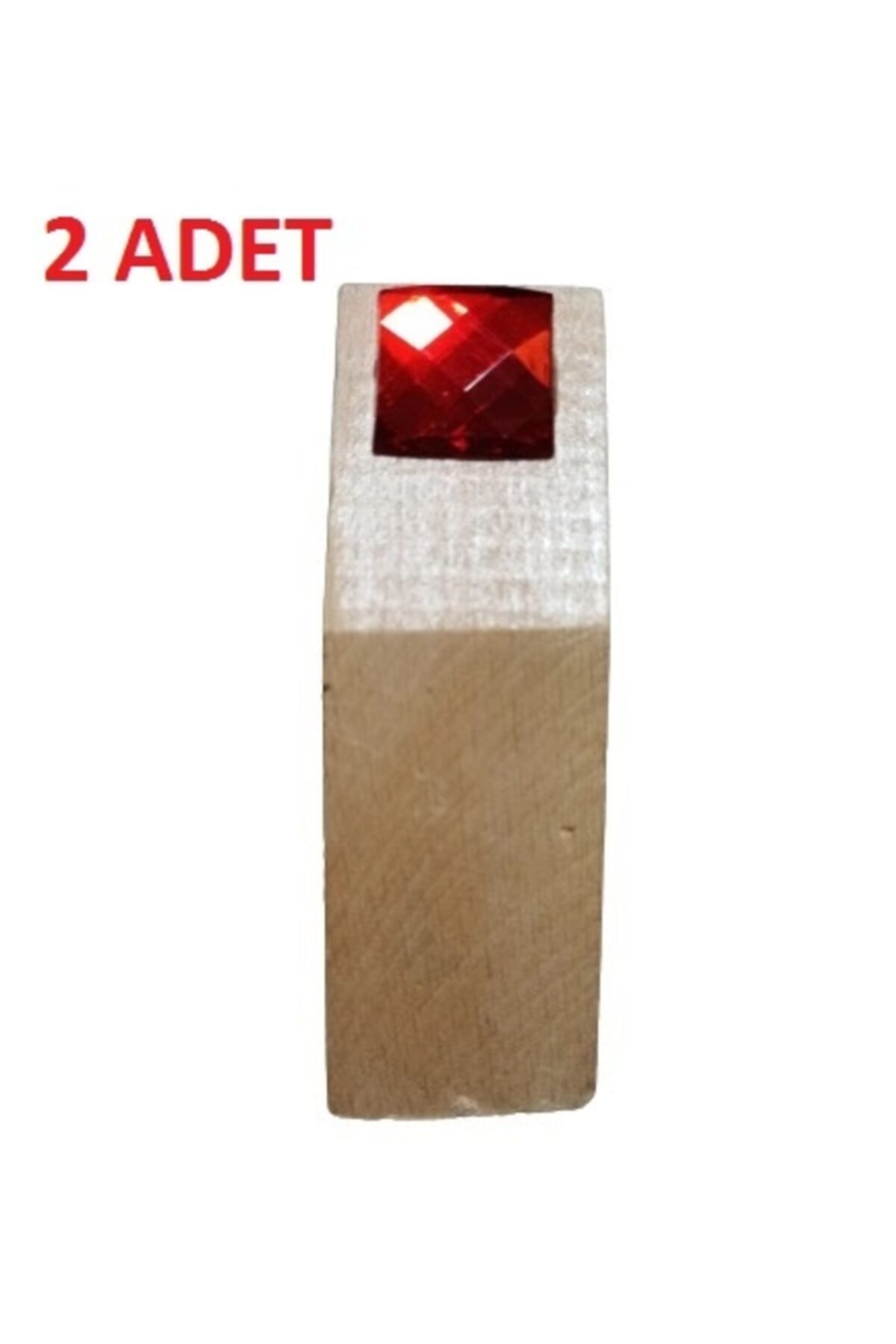 hagiki (2 Adet) Ahşap Kapı Stoperi Kapı Takozu Ahşap Boncuklu Kapı Stoperi (2 Adet)
