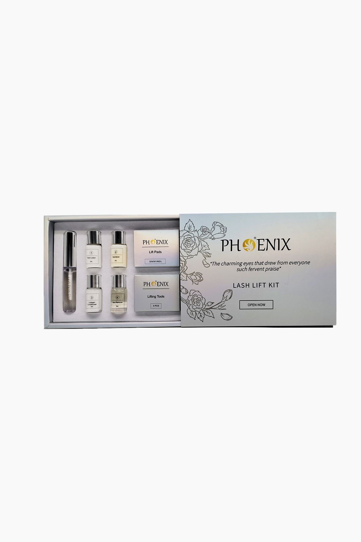 Phoenix Kirpik Lifting Seti ve Kaş Laminasyonu Seti – Özel Yapıştırıcılı
