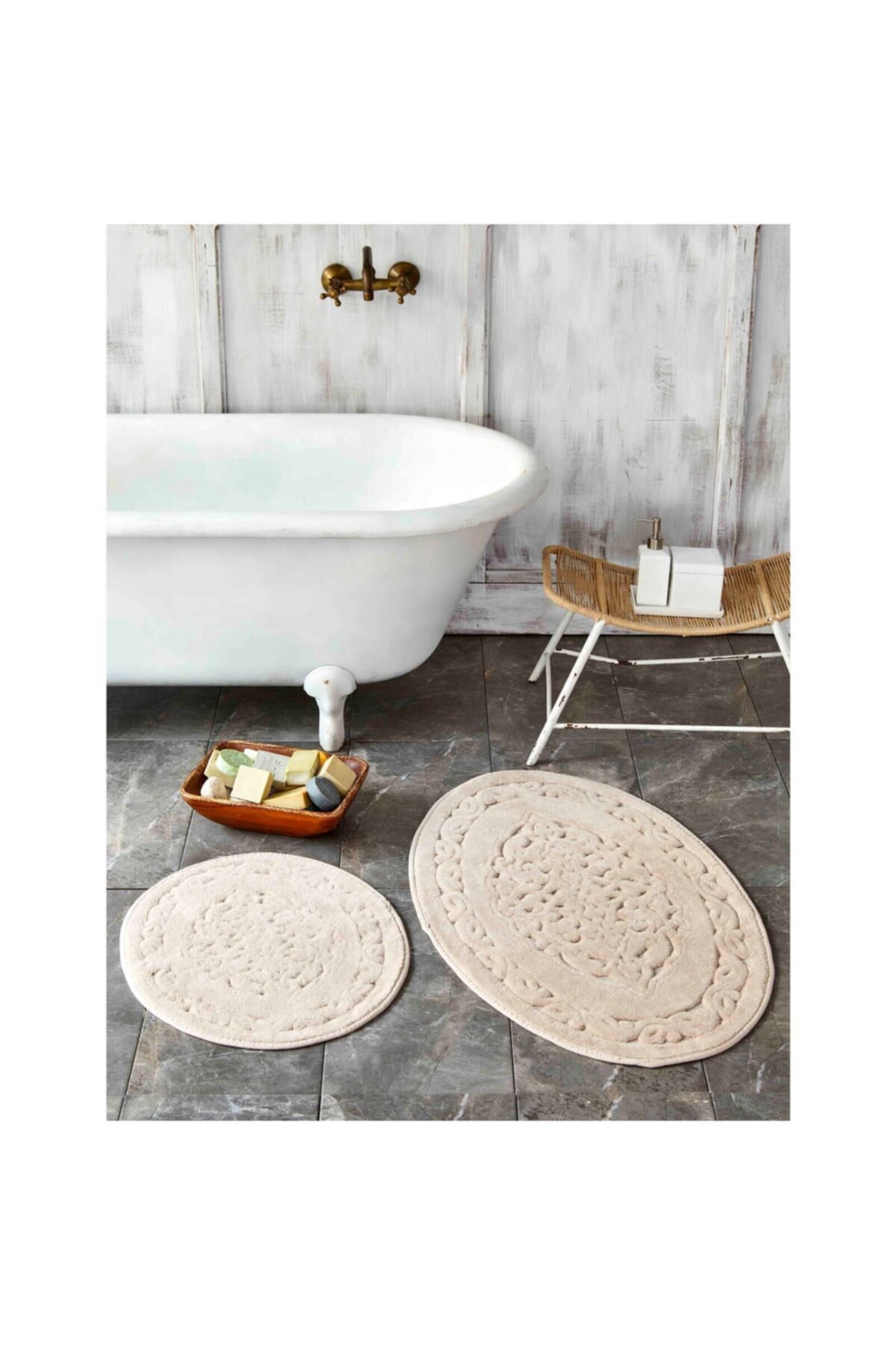 Karaca Home Obi Bej 2 Parça Banyo Paspası